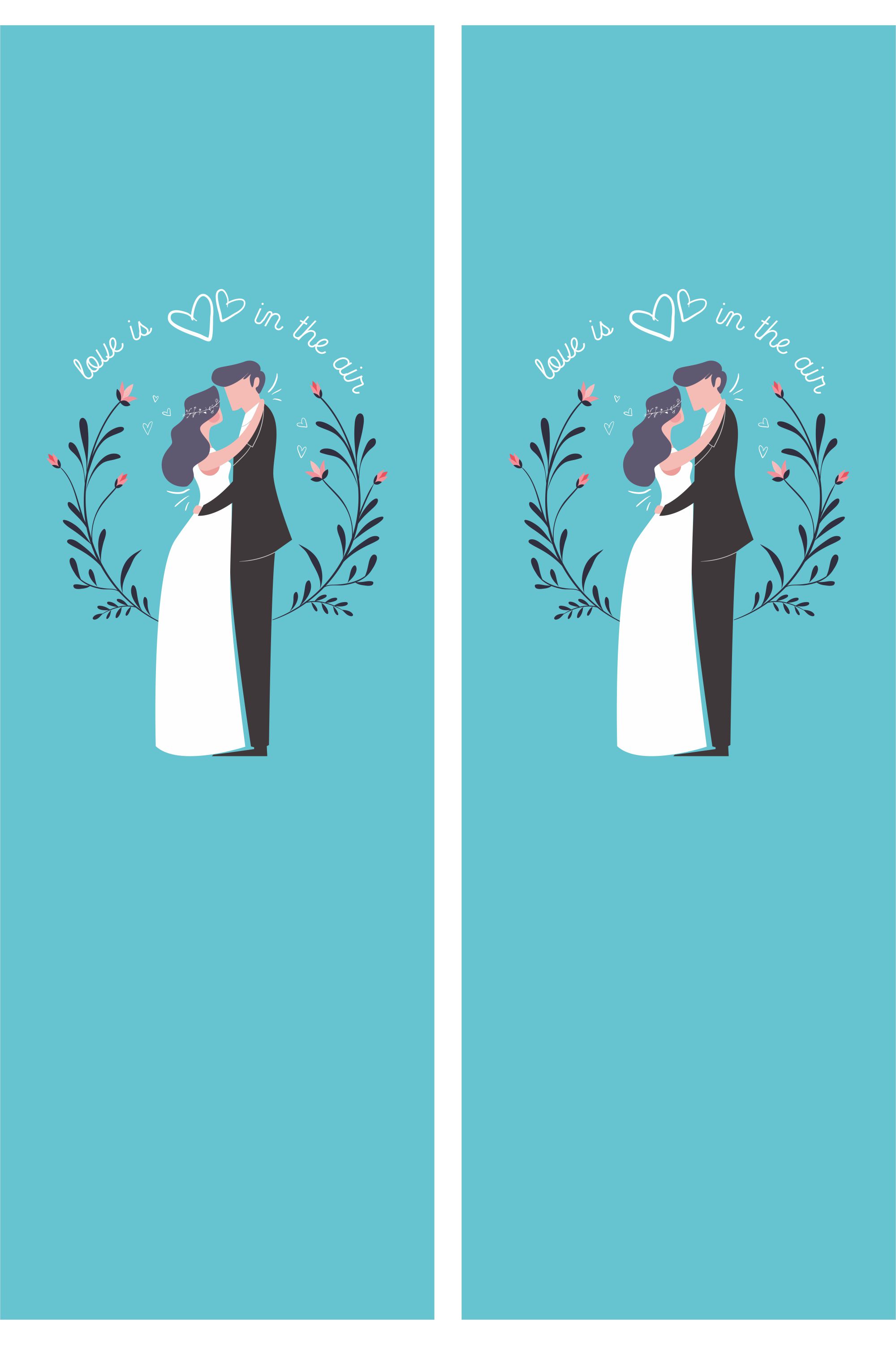 Komplet Leżaków Love is in the Air PERSONALIZACJA