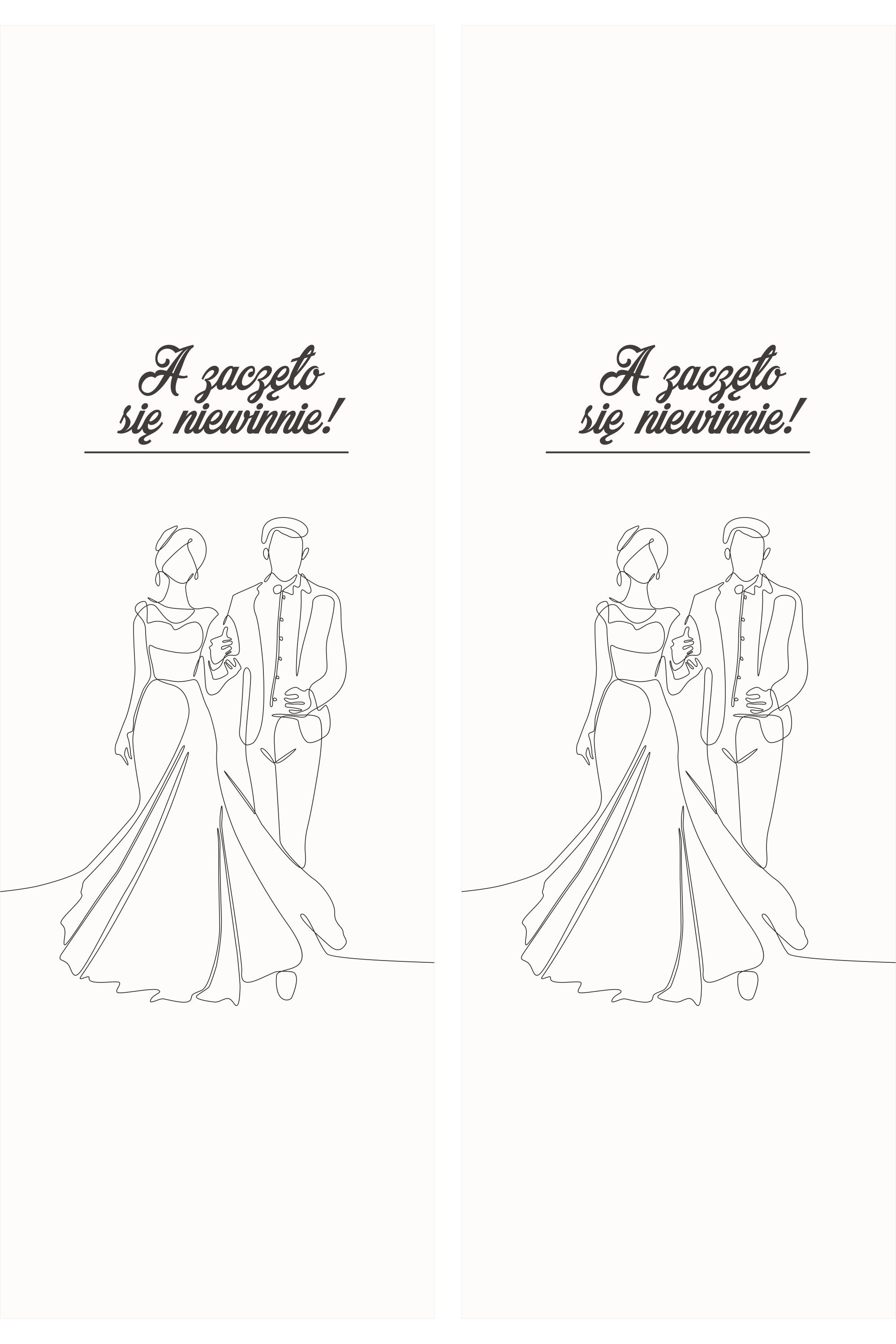 Komplet Leżaków Niewinnie PERSONALIZACJA