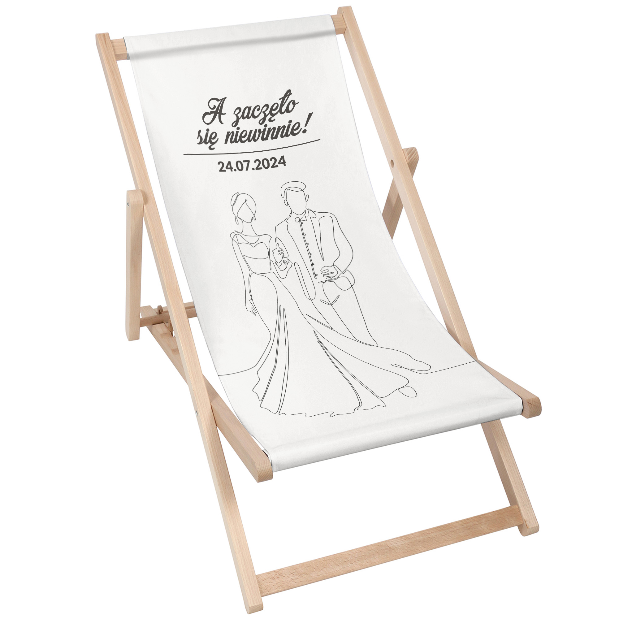 Komplet Leżaków Niewinnie PERSONALIZACJA