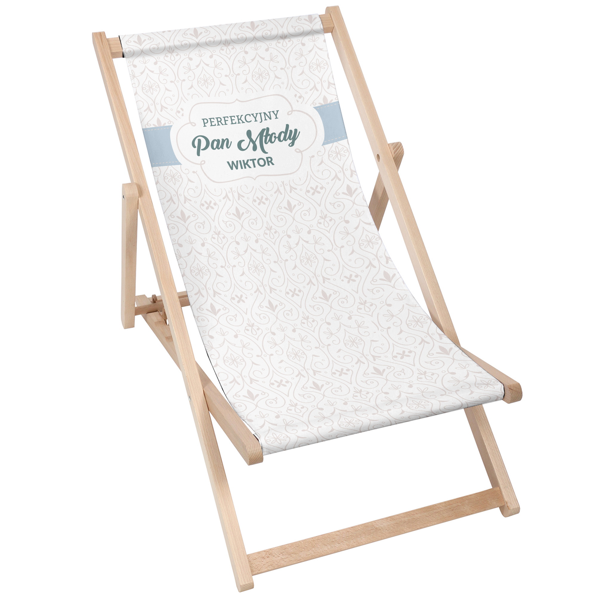 Komplet Leżaków Perfekcyjna Para Młoda PERSONALIZACJA