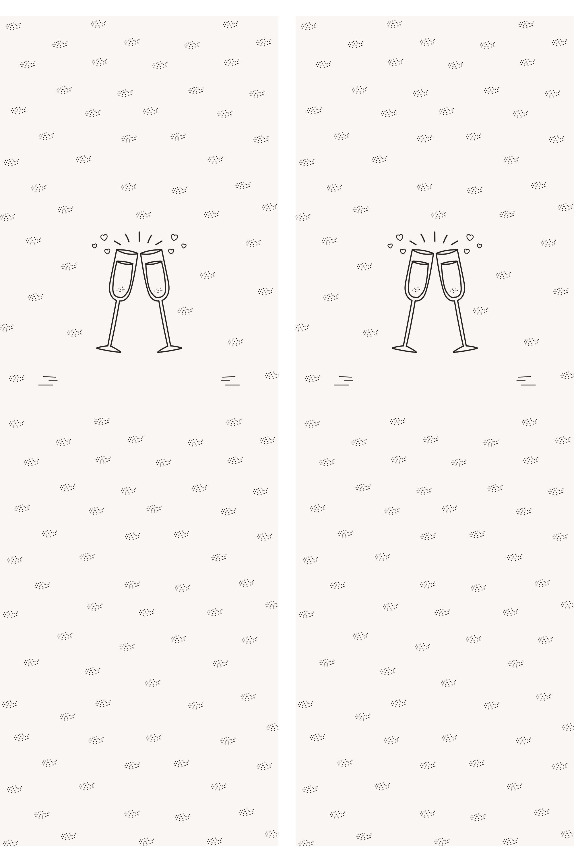 Komplet Leżaków Szampan PERSONALIZACJA