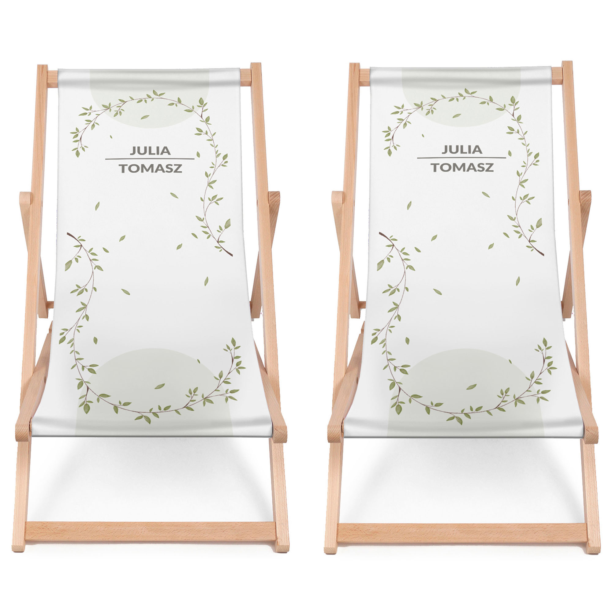 Komplet Leżaków Wspólny Początek PERSONALIZACJA