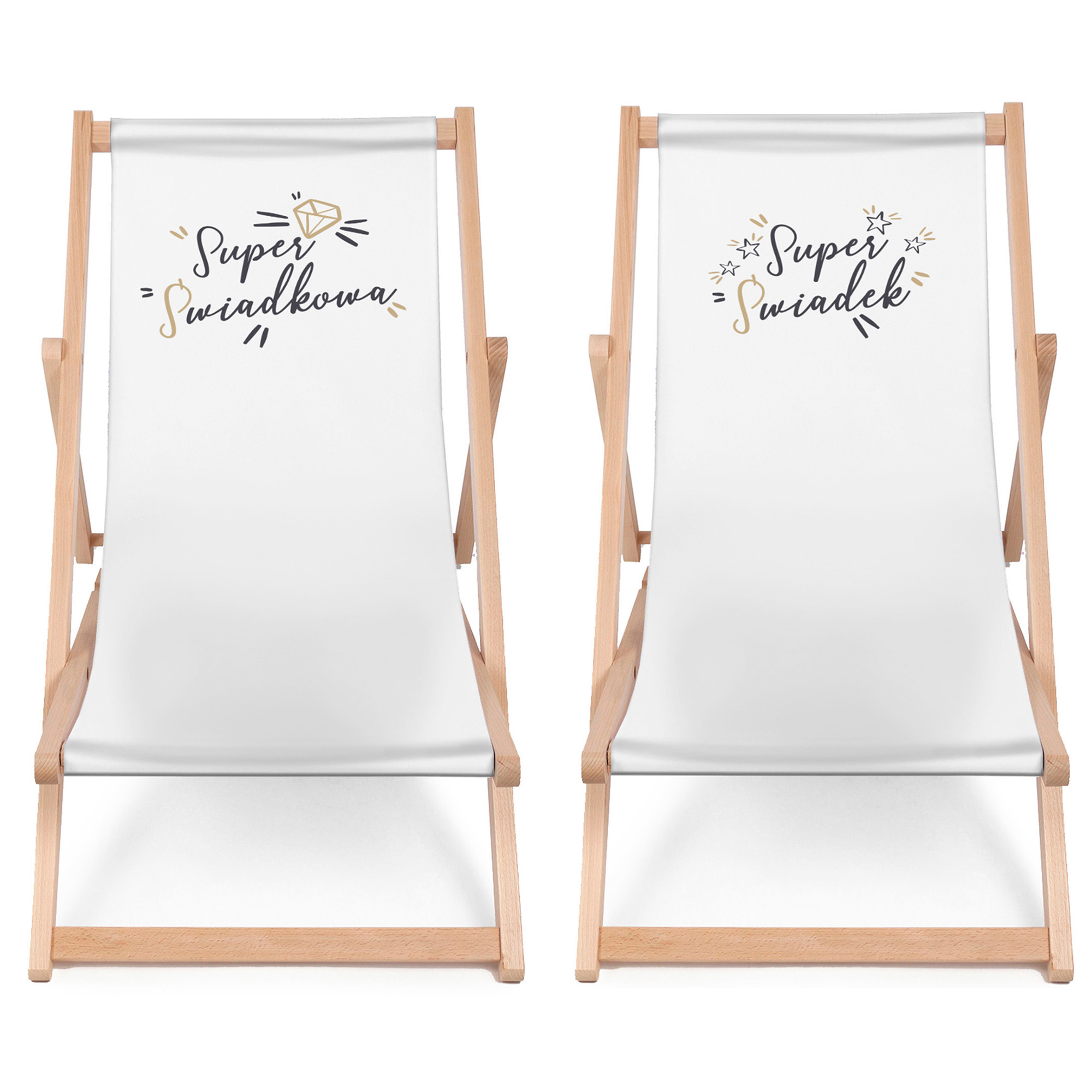 Komplet Leżaków Super Świadkowie