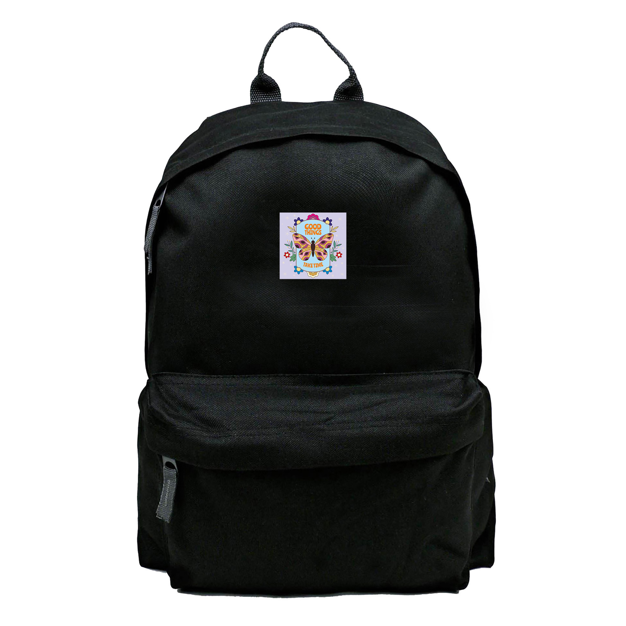 Zestaw Plecak Simple i piórnik Good Thing Take Time