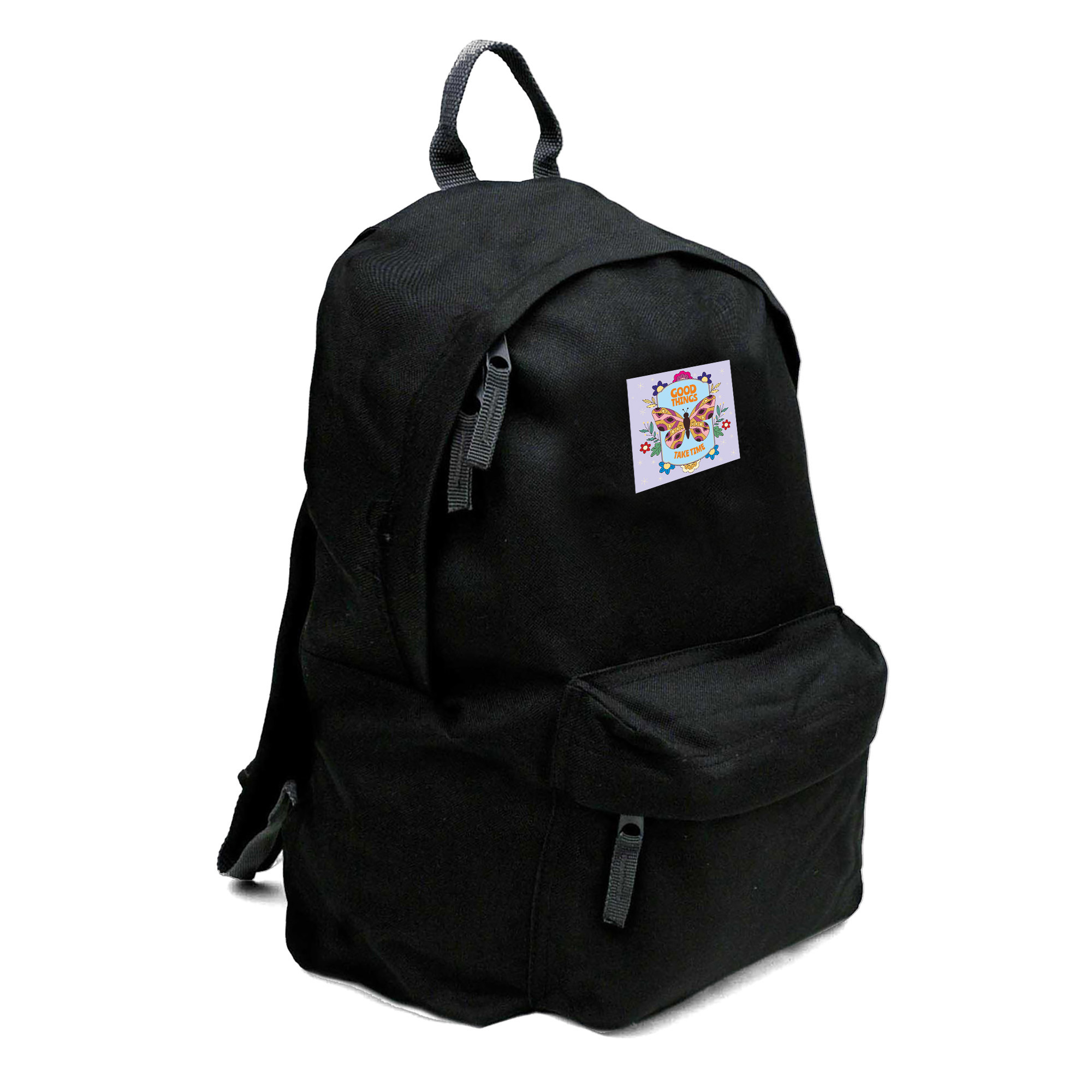 Zestaw Plecak Simple i piórnik Good Thing Take Time