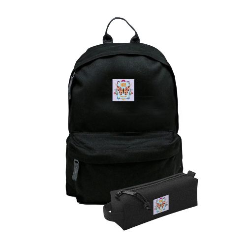 Zestaw Plecak Simple i piórnik Good Thing Take Time