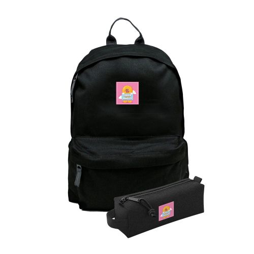 Zestaw Plecak Simple i piórnik Smile and Happy