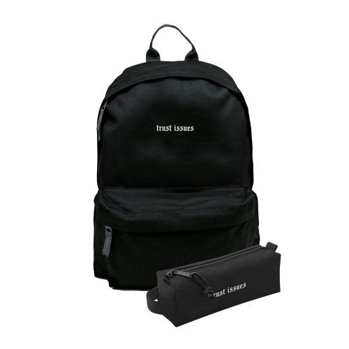 Zestaw Plecak Simple i piórnik Trust Issues