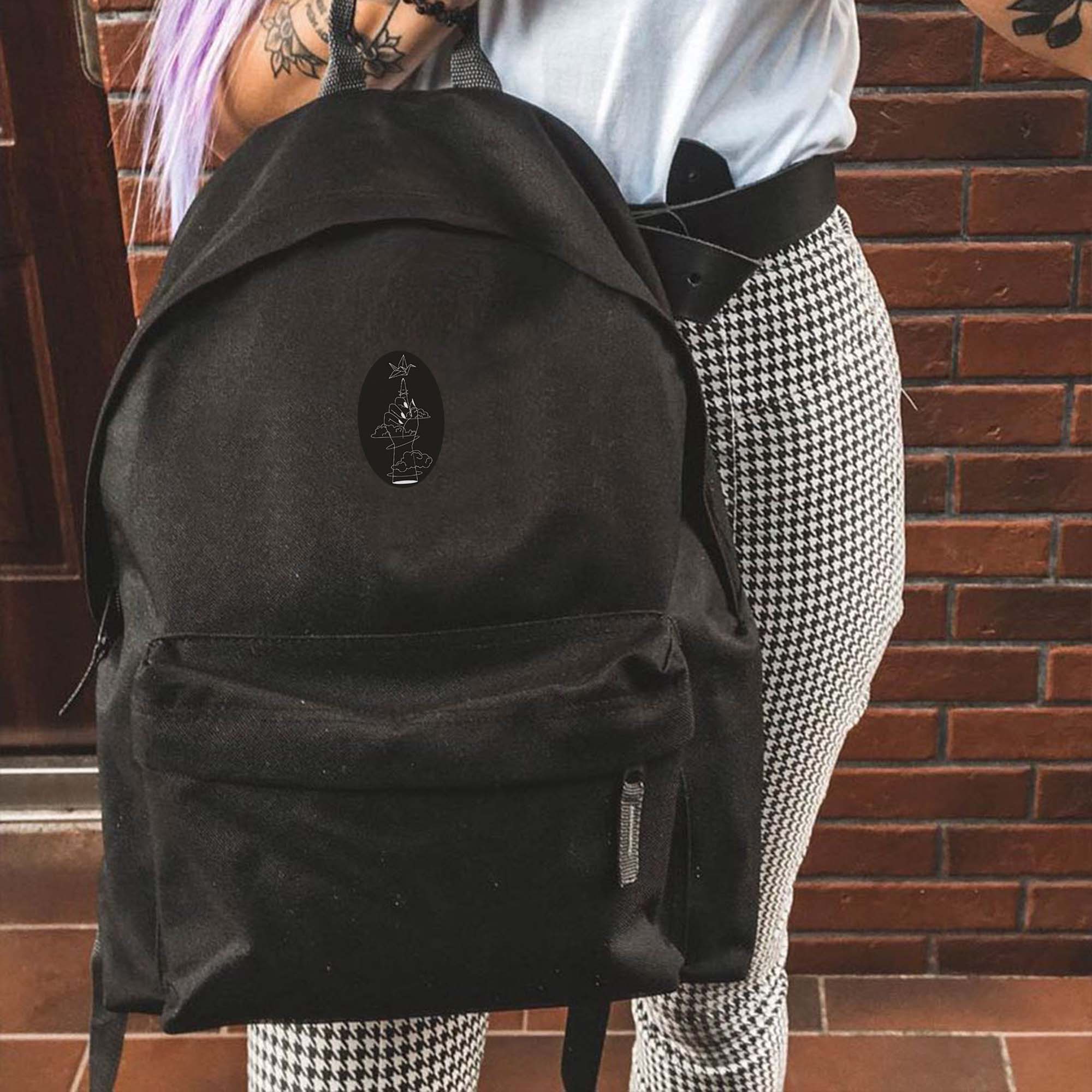 Plecak Simple Hand in Clouds