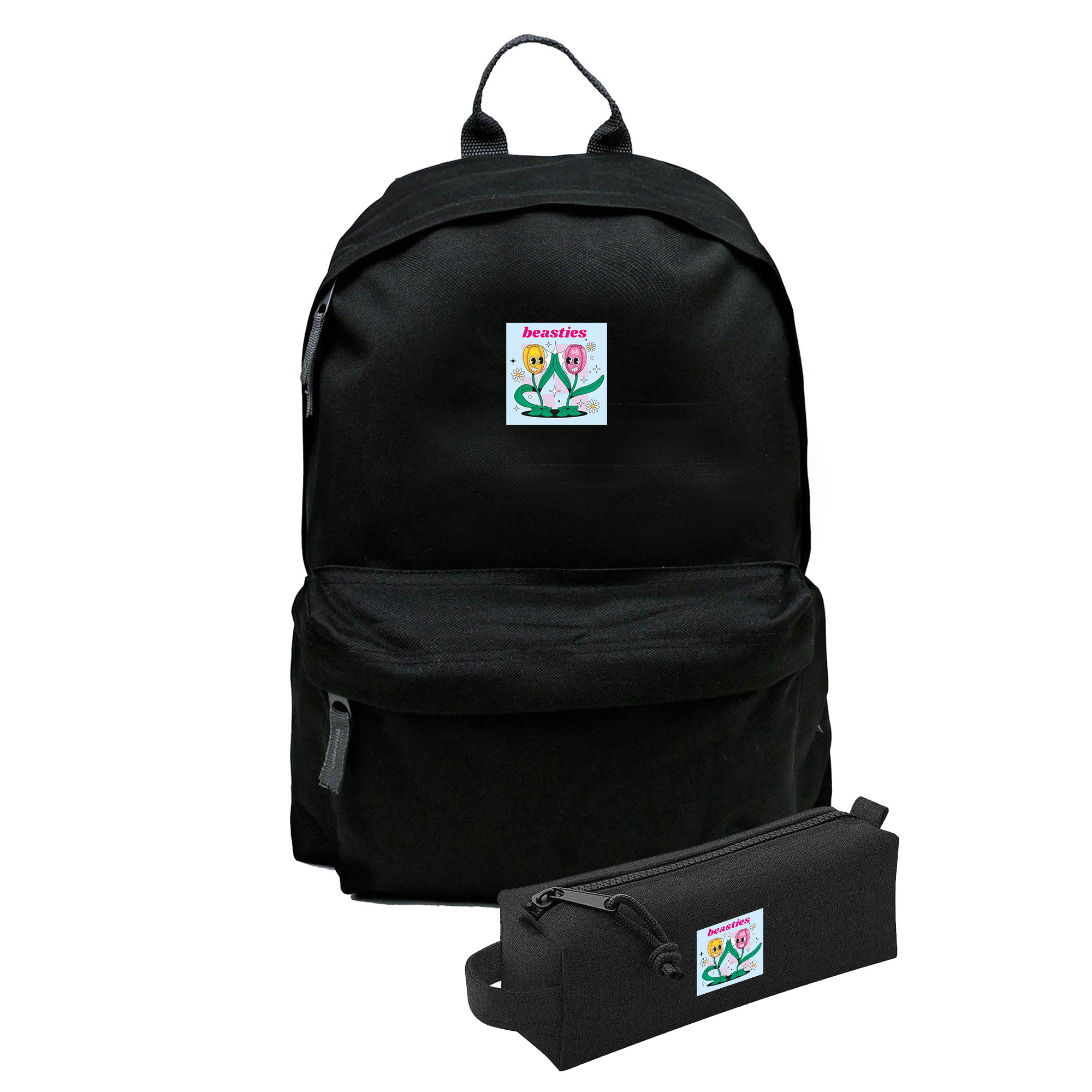 Zestaw Plecak Simple i piórnik Beasties