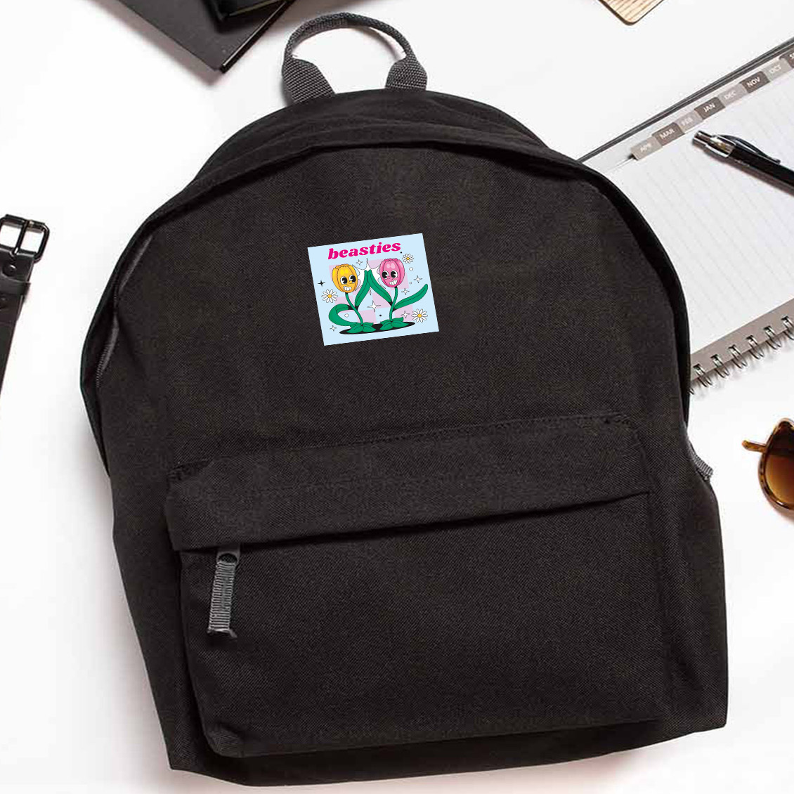 Zestaw Plecak Simple i piórnik Beasties