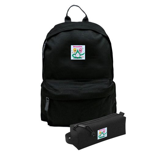 Zestaw Plecak Simple i piórnik Beasties