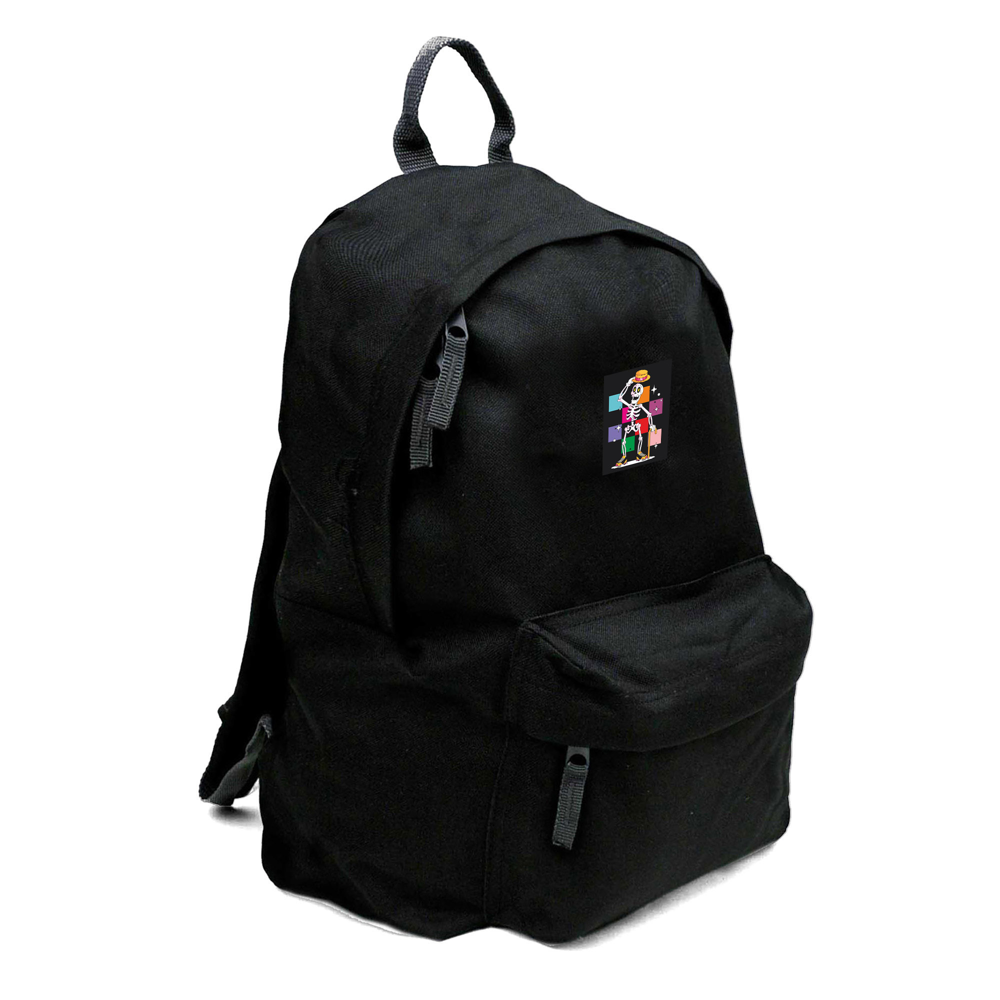 Zestaw Plecak Simple i piórnik Skeleton