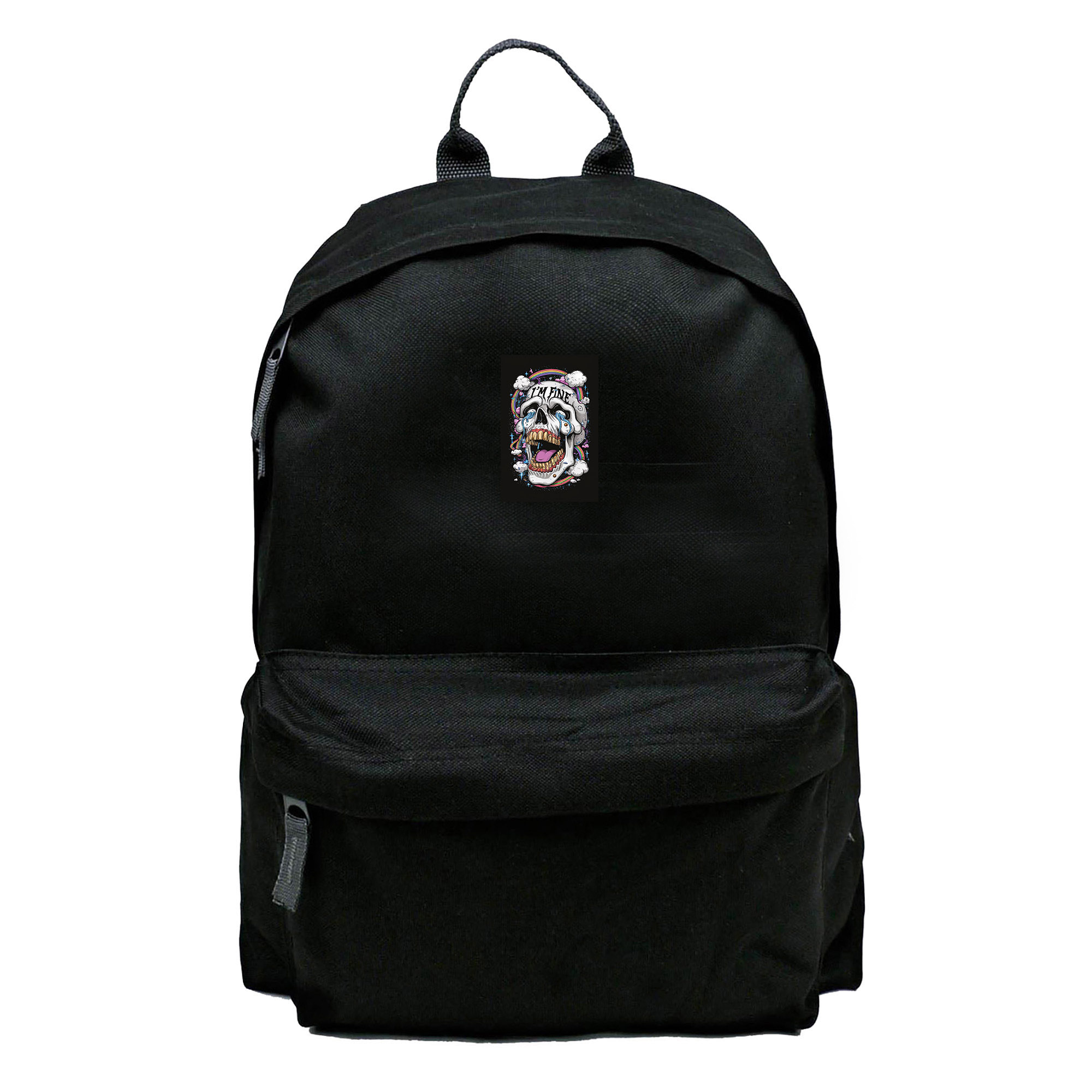 Zestaw Plecak Simple i piórnik I'm Fine