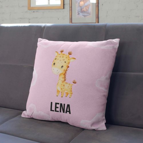 Poduszka Cute Giraffe PERSONALIZACJA