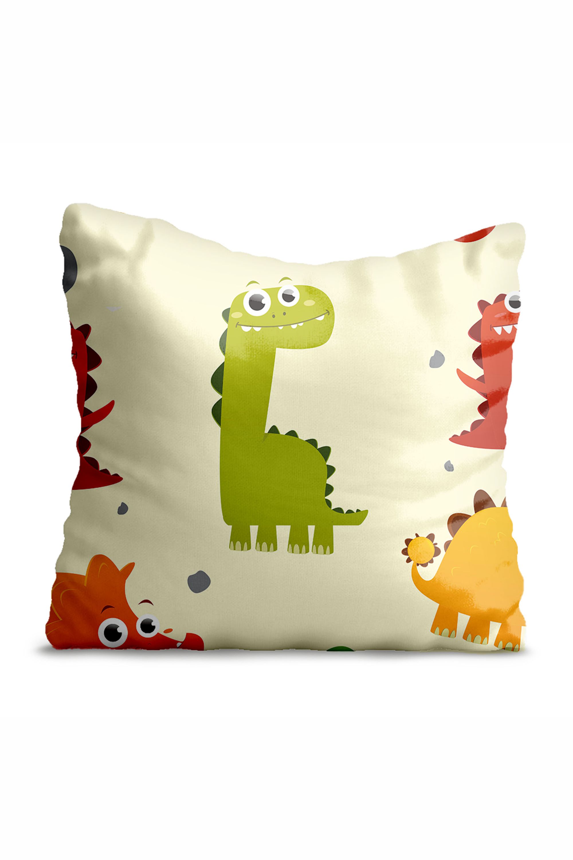 Poduszka Green Dinosaur PERSONALIZACJA