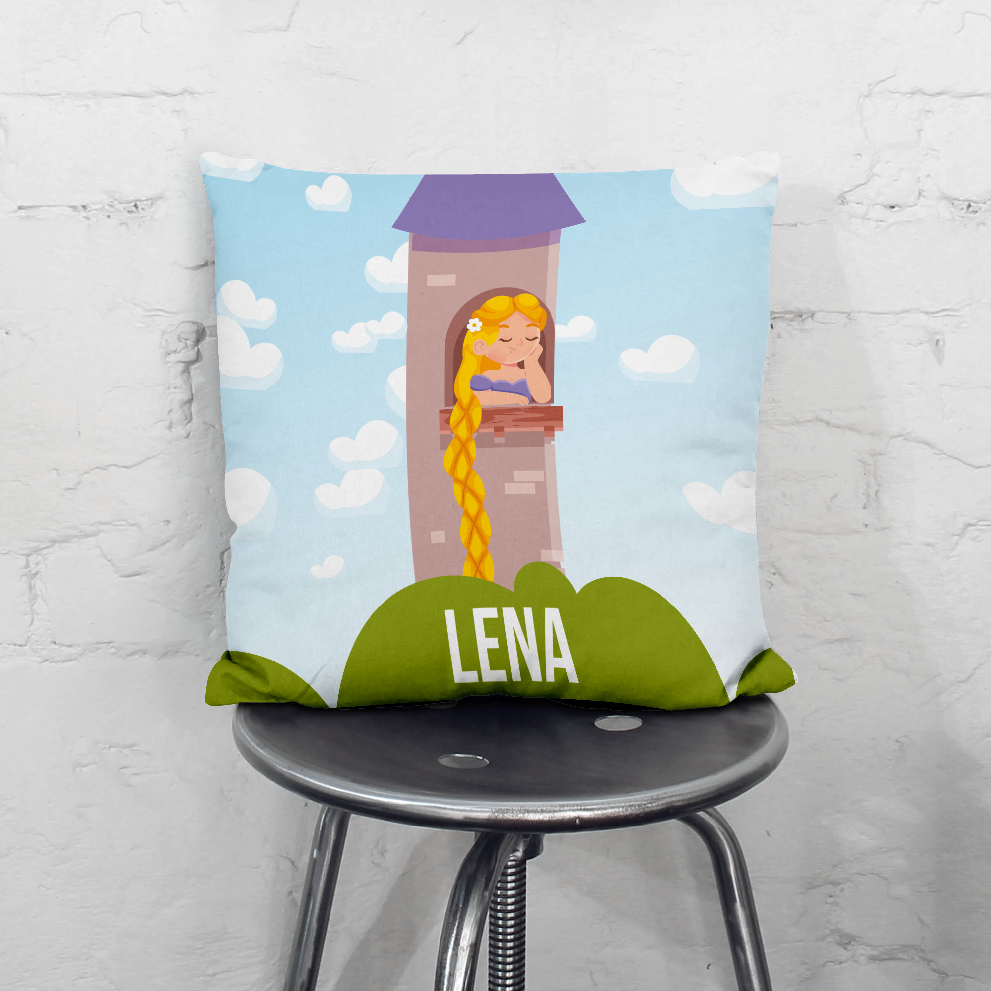 Poduszka Princess in Tower PERSONALIZACJA