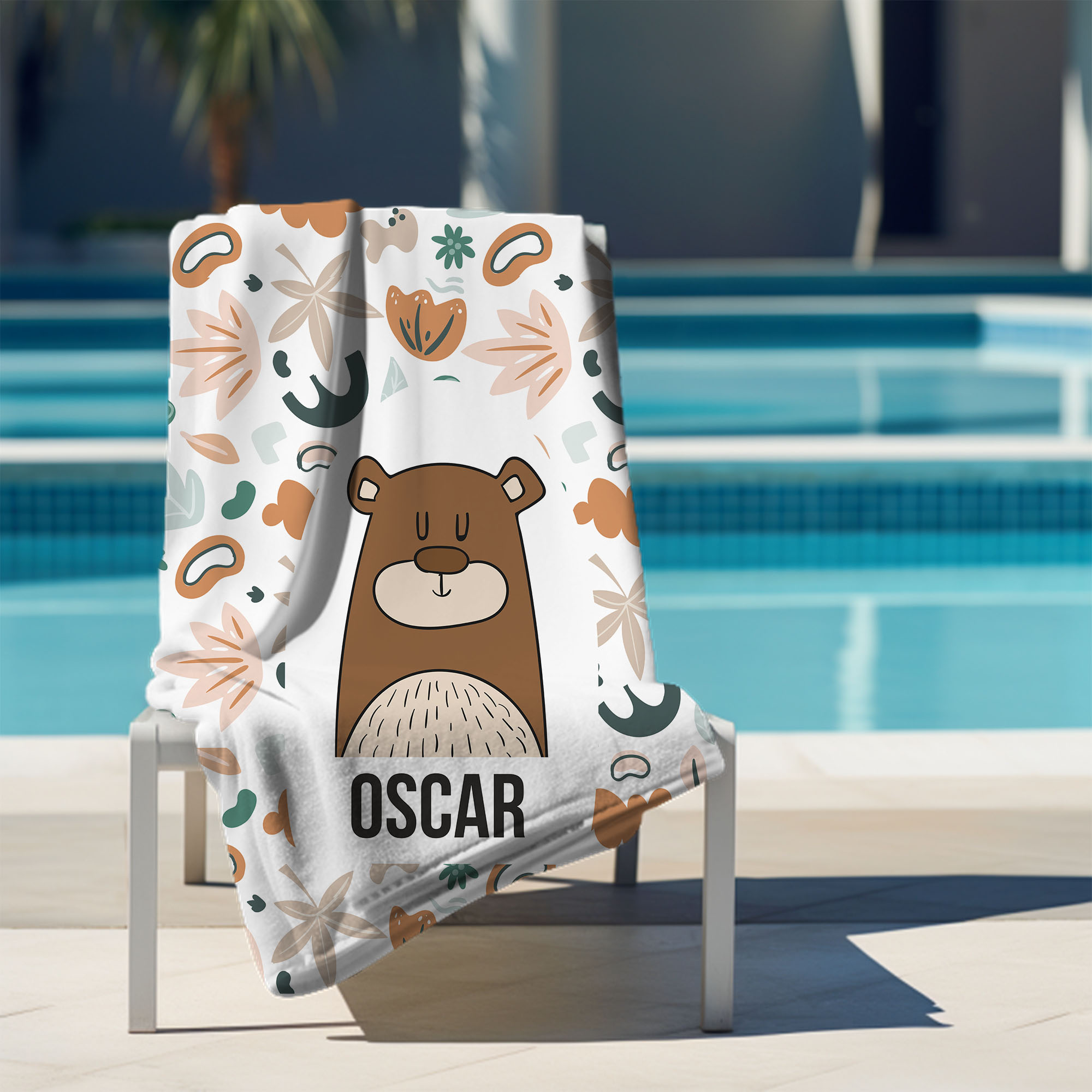 Ręcznik Cute Bear PERSONALIZACJA