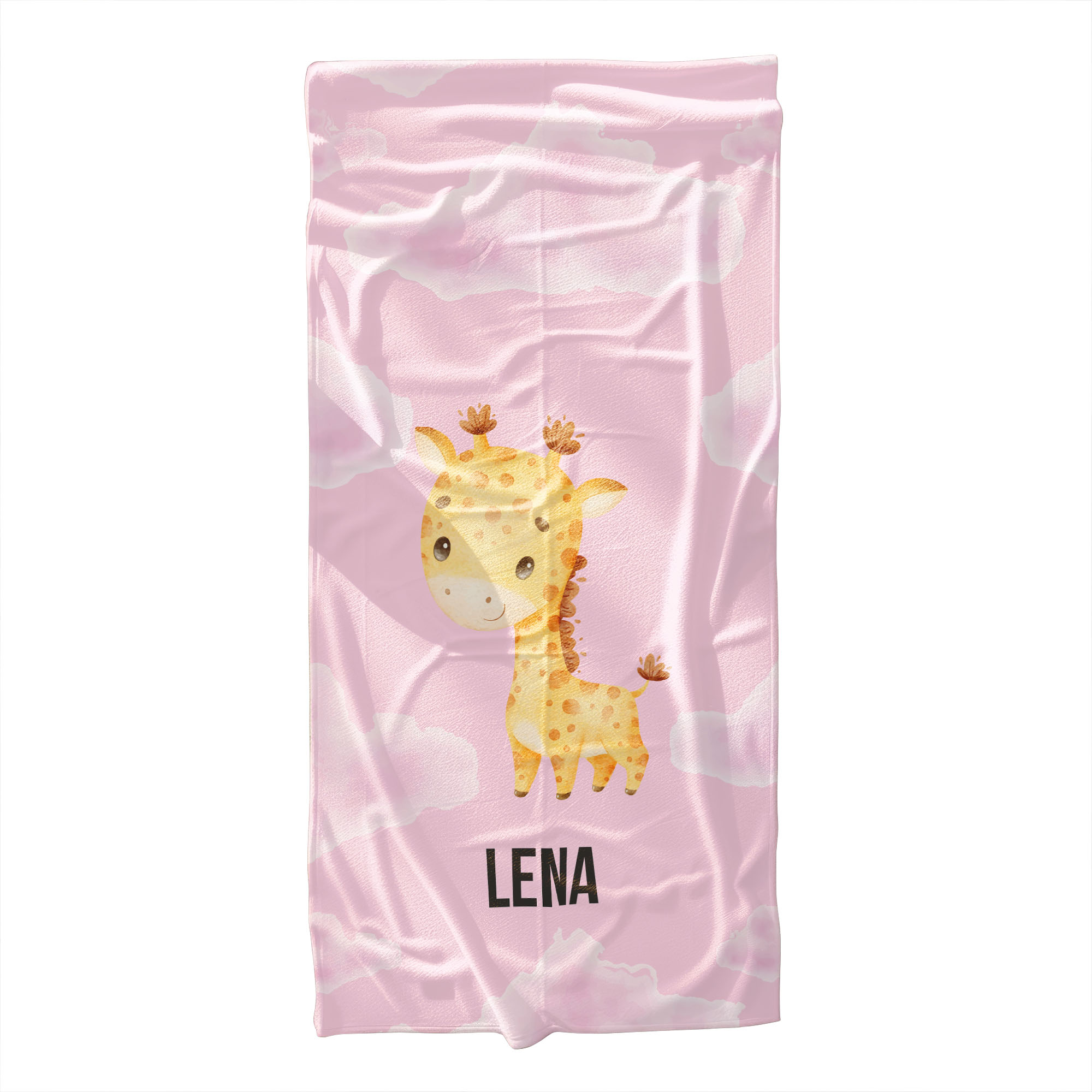 Ręcznik Cute Giraffe PERSONALIZACJA