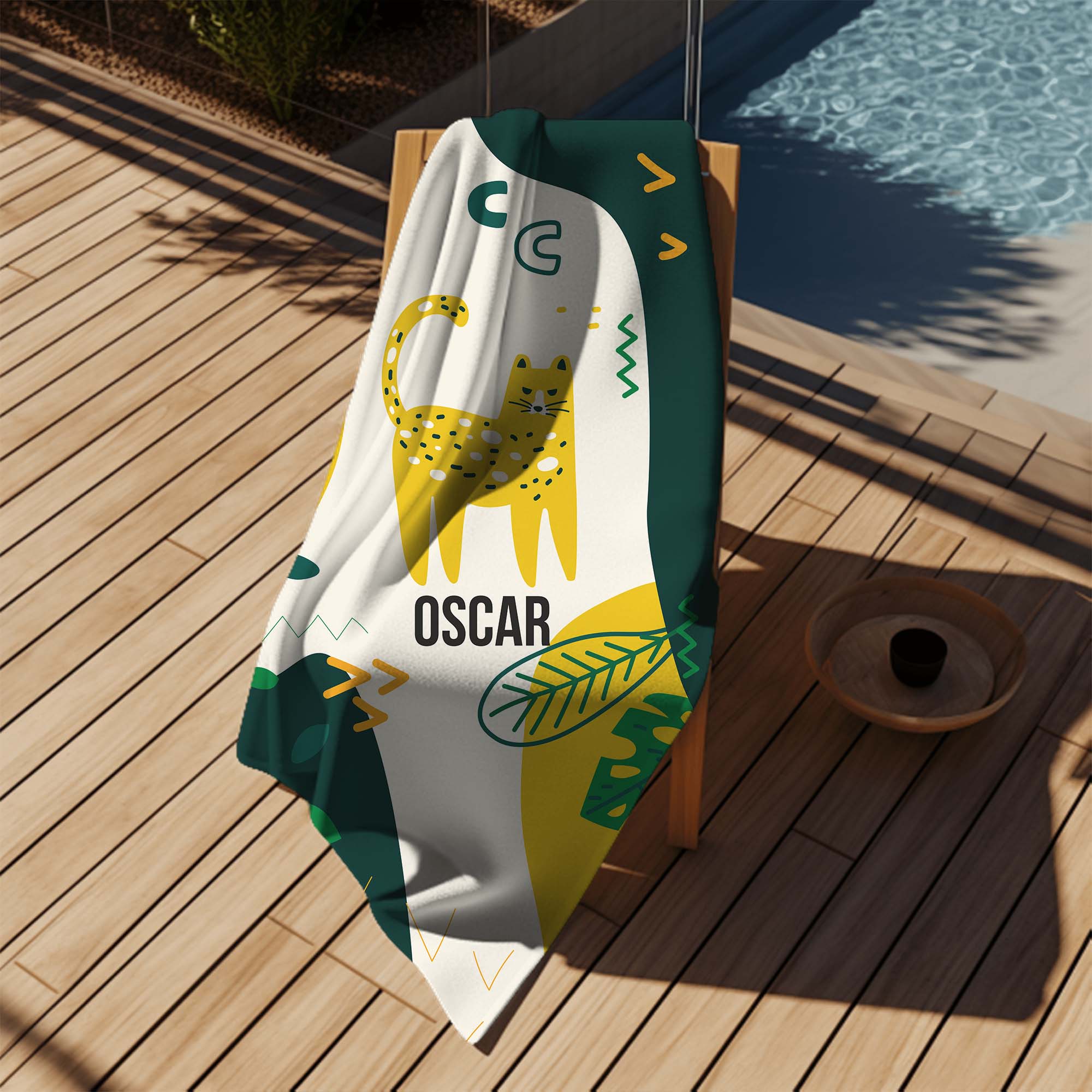 Ręcznik Cute Safari PERSONALIZACJA