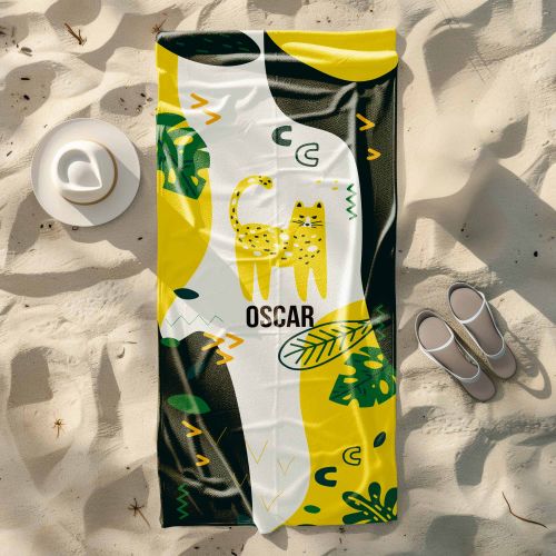 Ręcznik Cute Safari PERSONALIZACJA