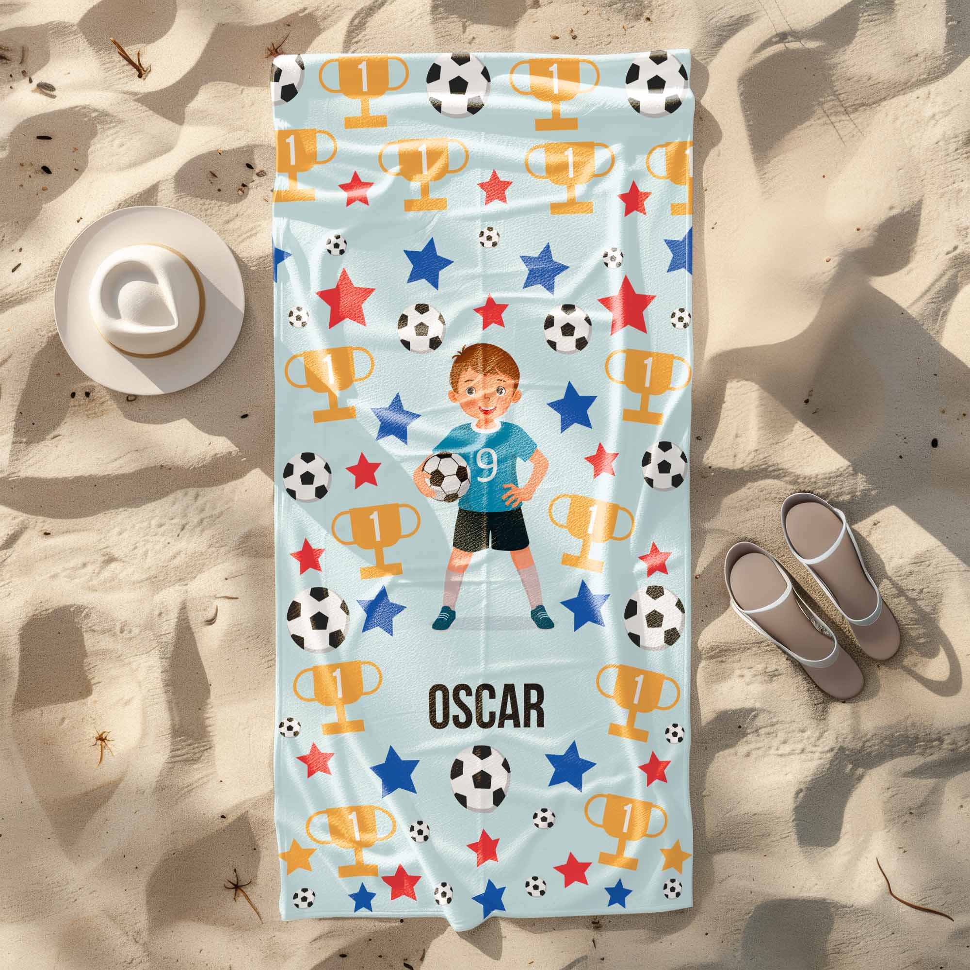 Ręcznik Football Player PERSONALIZACJA