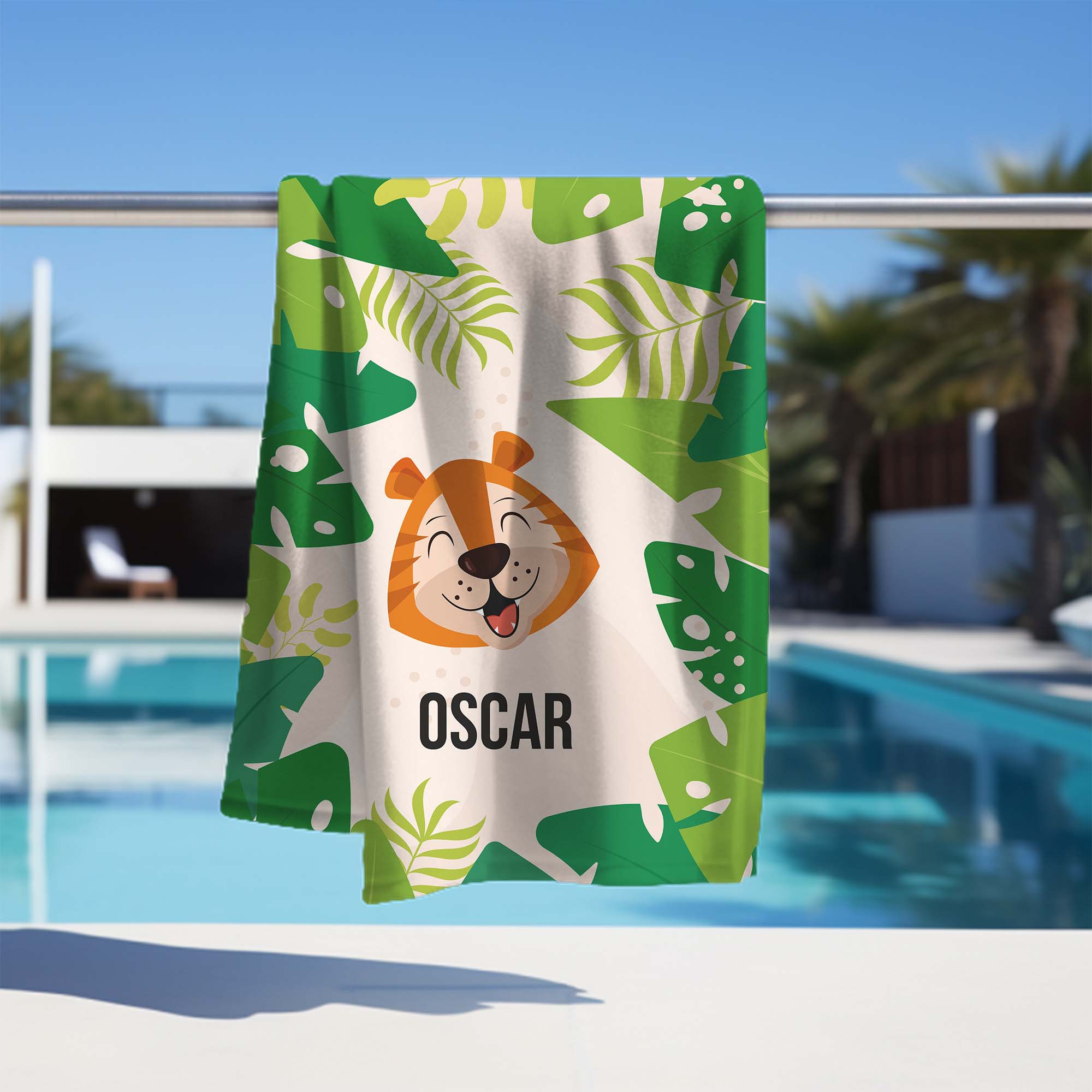 Ręcznik Happy Tiger PERSONALIZACJA