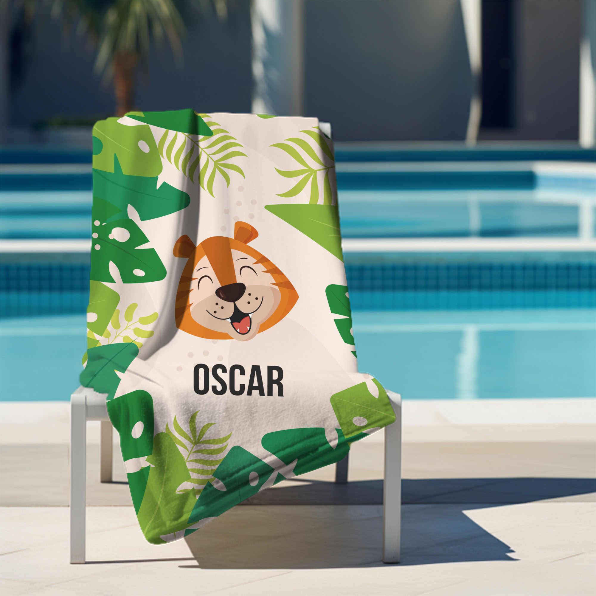 Ręcznik Happy Tiger PERSONALIZACJA