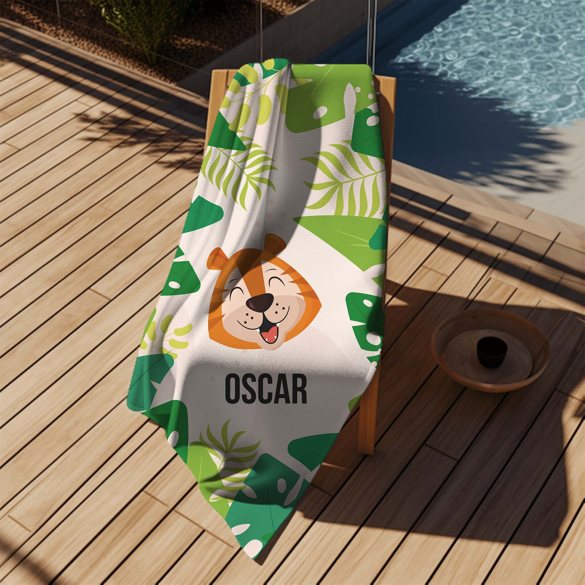 Ręcznik Happy Tiger PERSONALIZACJA