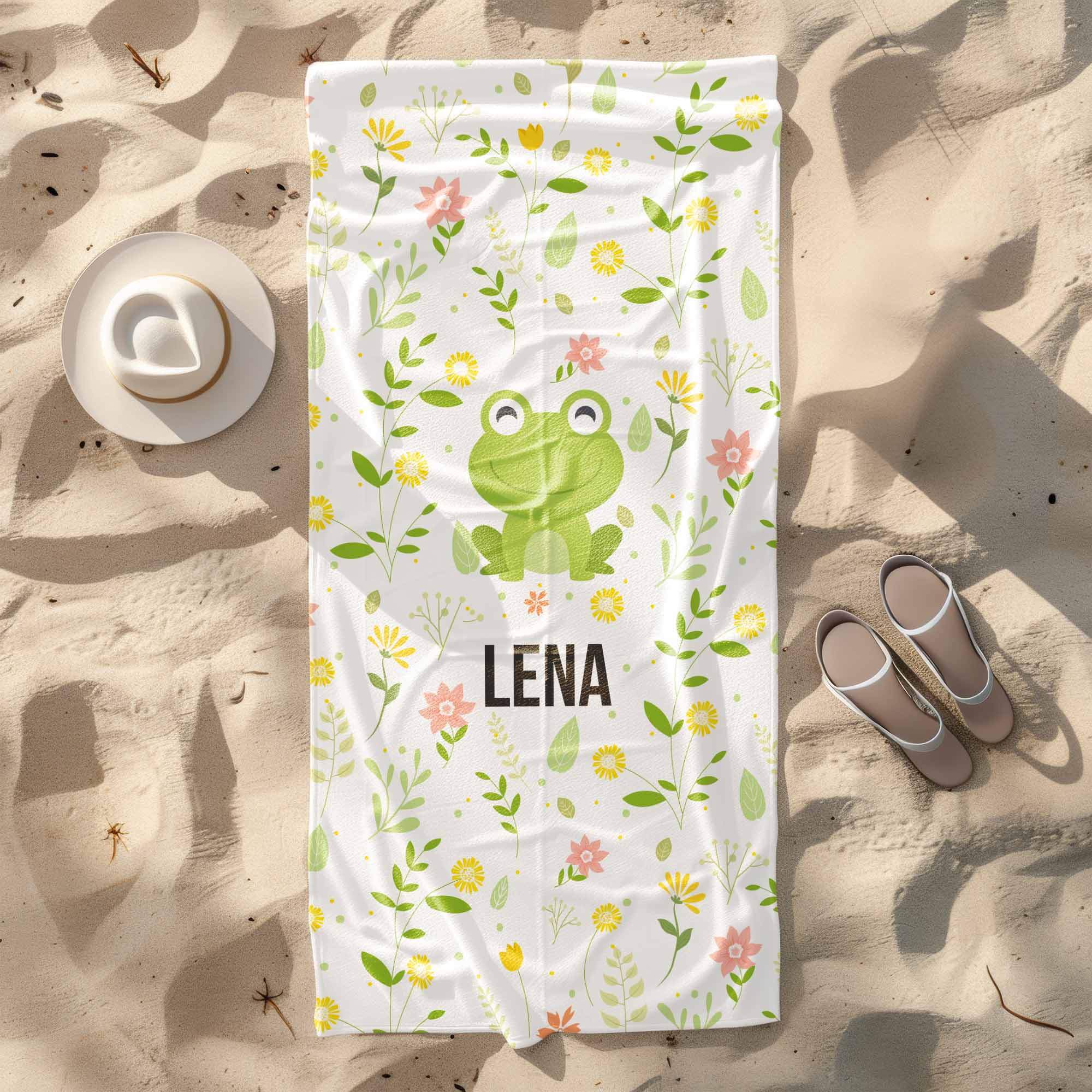Ręcznik Little Frog PERSONALIZACJA