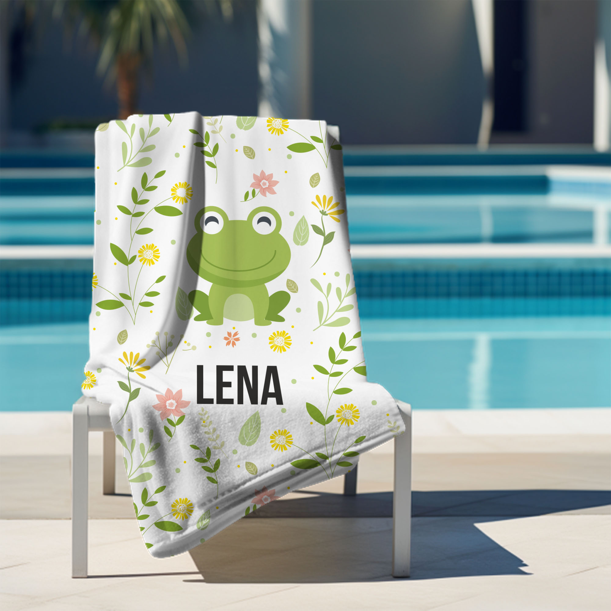 Ręcznik Little Frog PERSONALIZACJA