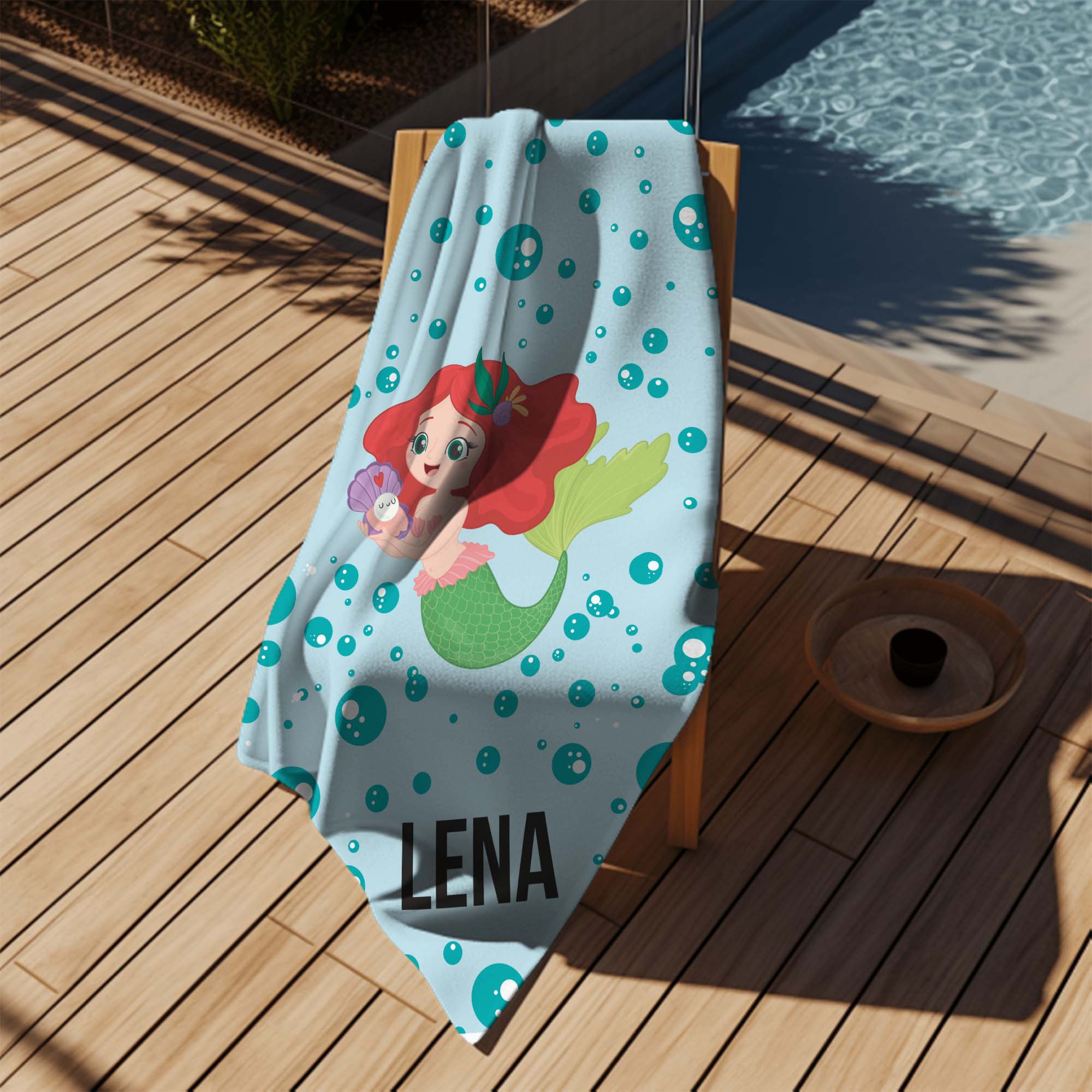Ręcznik Little Marmaid PERSONALIZACJA
