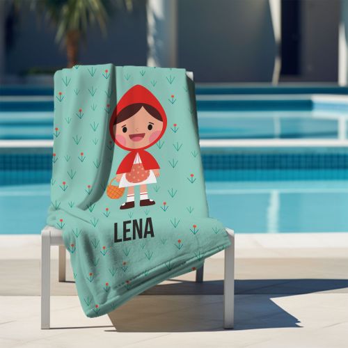Ręcznik Red Girl PERSONALIZACJA