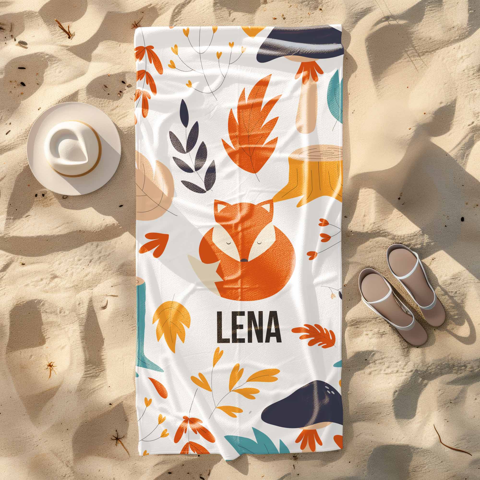 Ręcznik Sleepy Fox PERSONALIZACJA