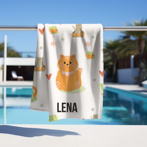 Ręcznik Sweet Kitten PERSONALIZACJA