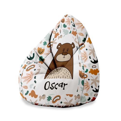 Puf dziecięcy Cute Bear PERSONALIZACJA