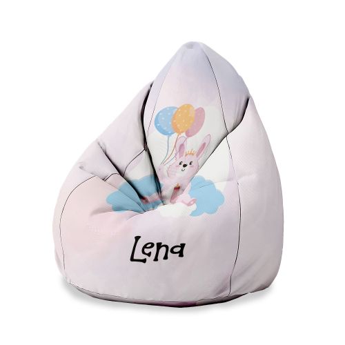 Puf dziecięcy Cute Bunny PERSONALIZACJA