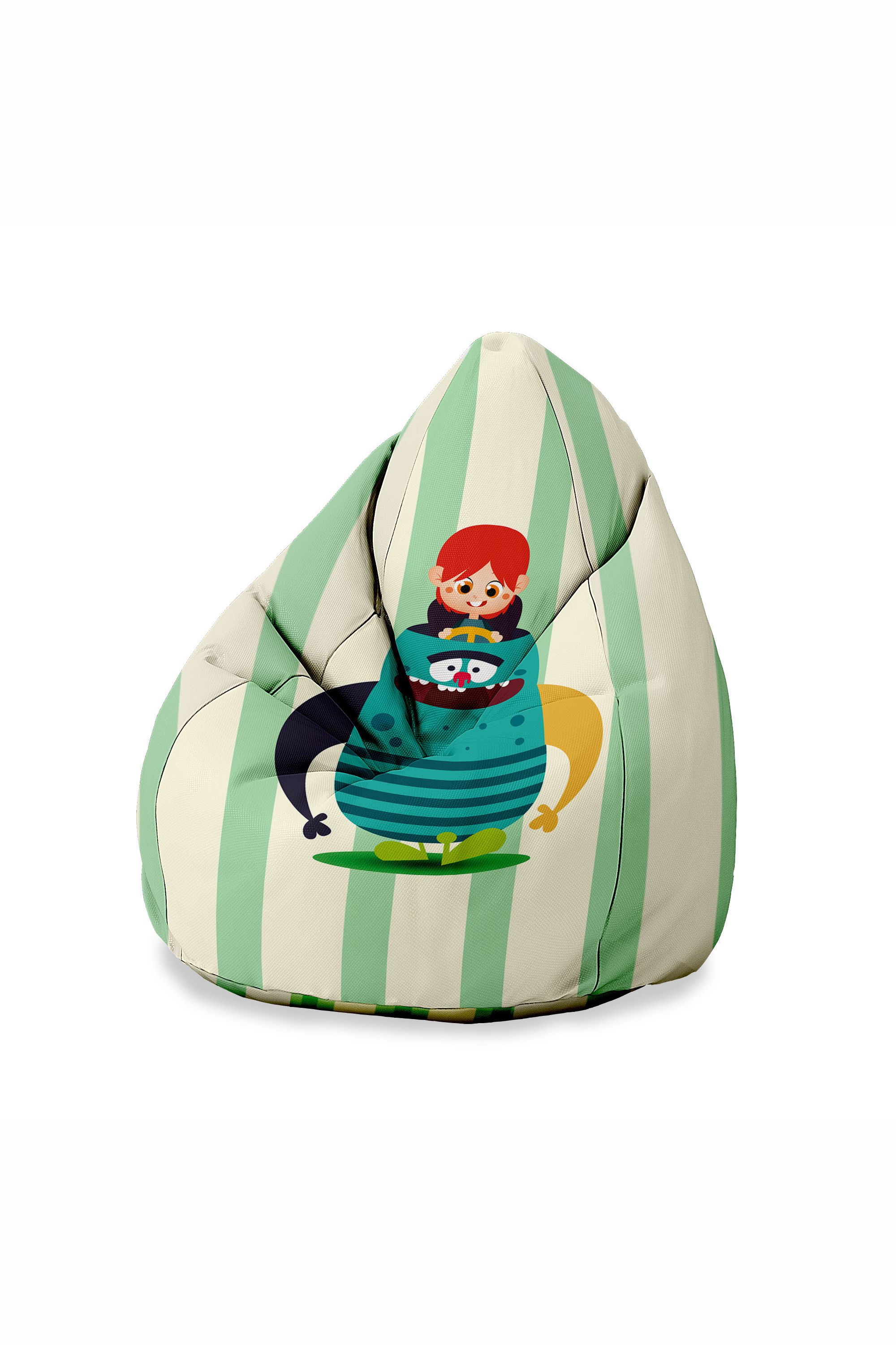 Puf dziecięcy Cute Monster PERSONALIZACJA