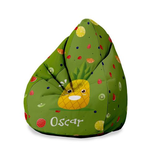Puf dziecięcy Cute Pineapple PERSONALIZACJA