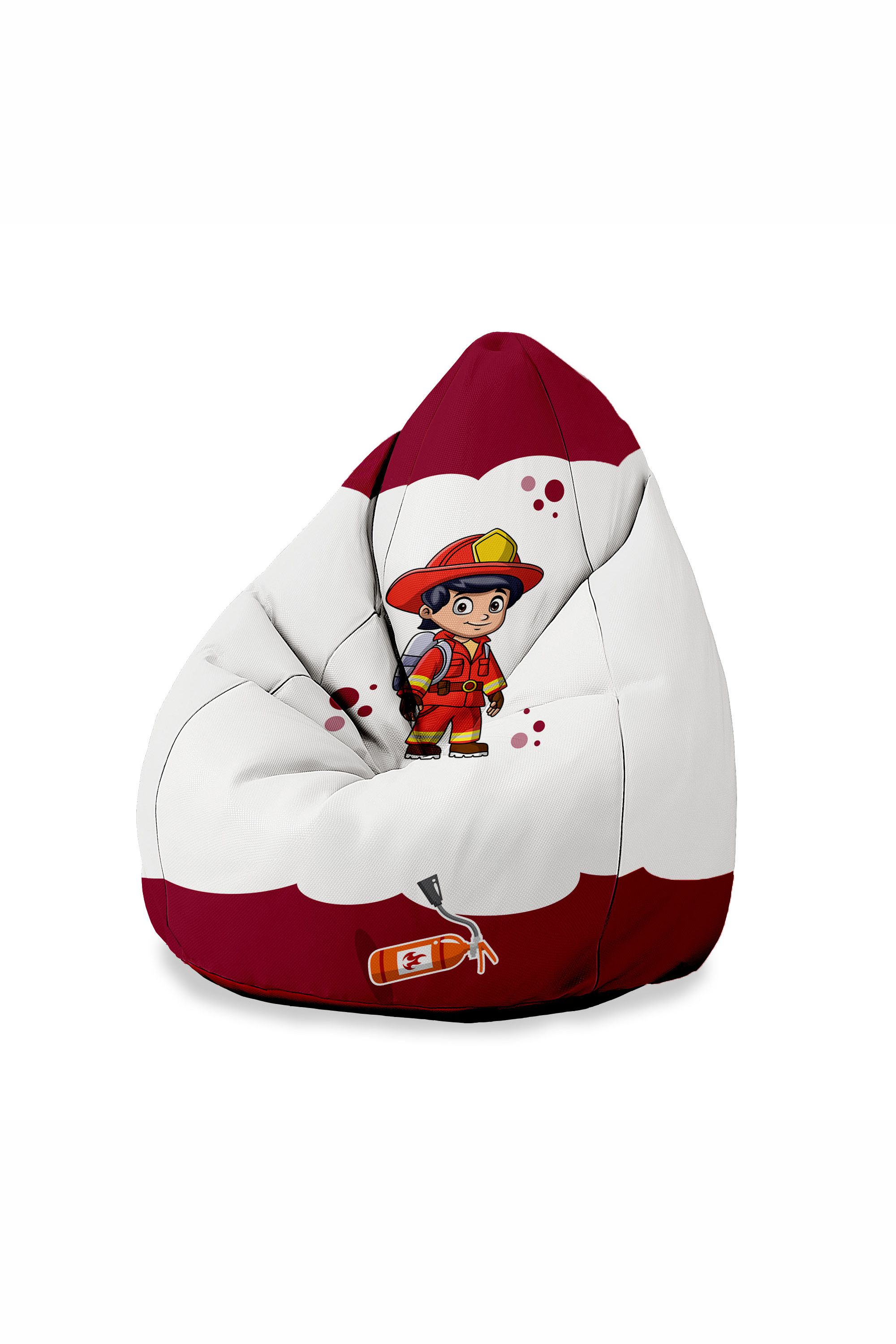 Puf dziecięcy Fireman PERSONALIZACJA
