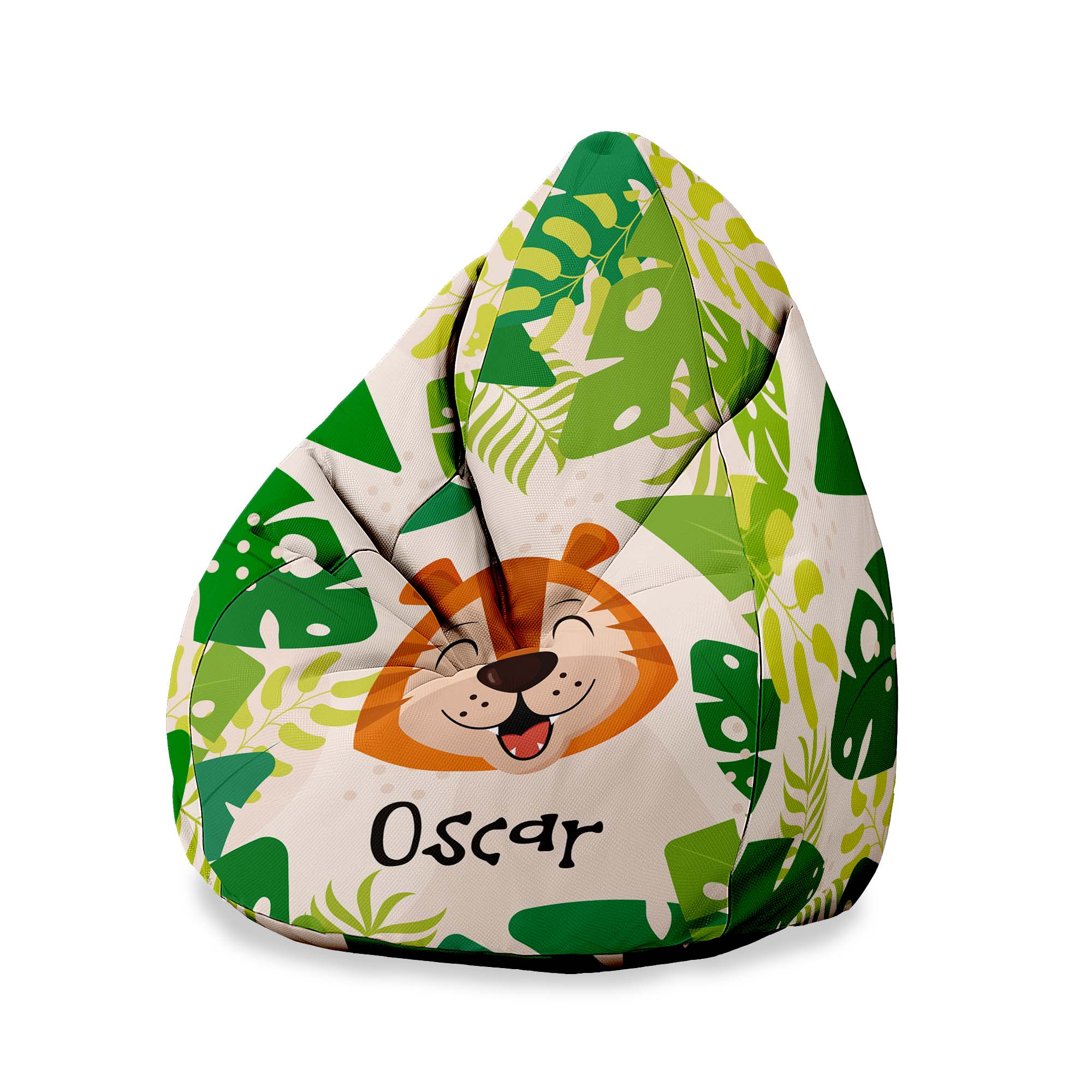 Puf dziecięcy Happy Tiger PERSONALIZACJA