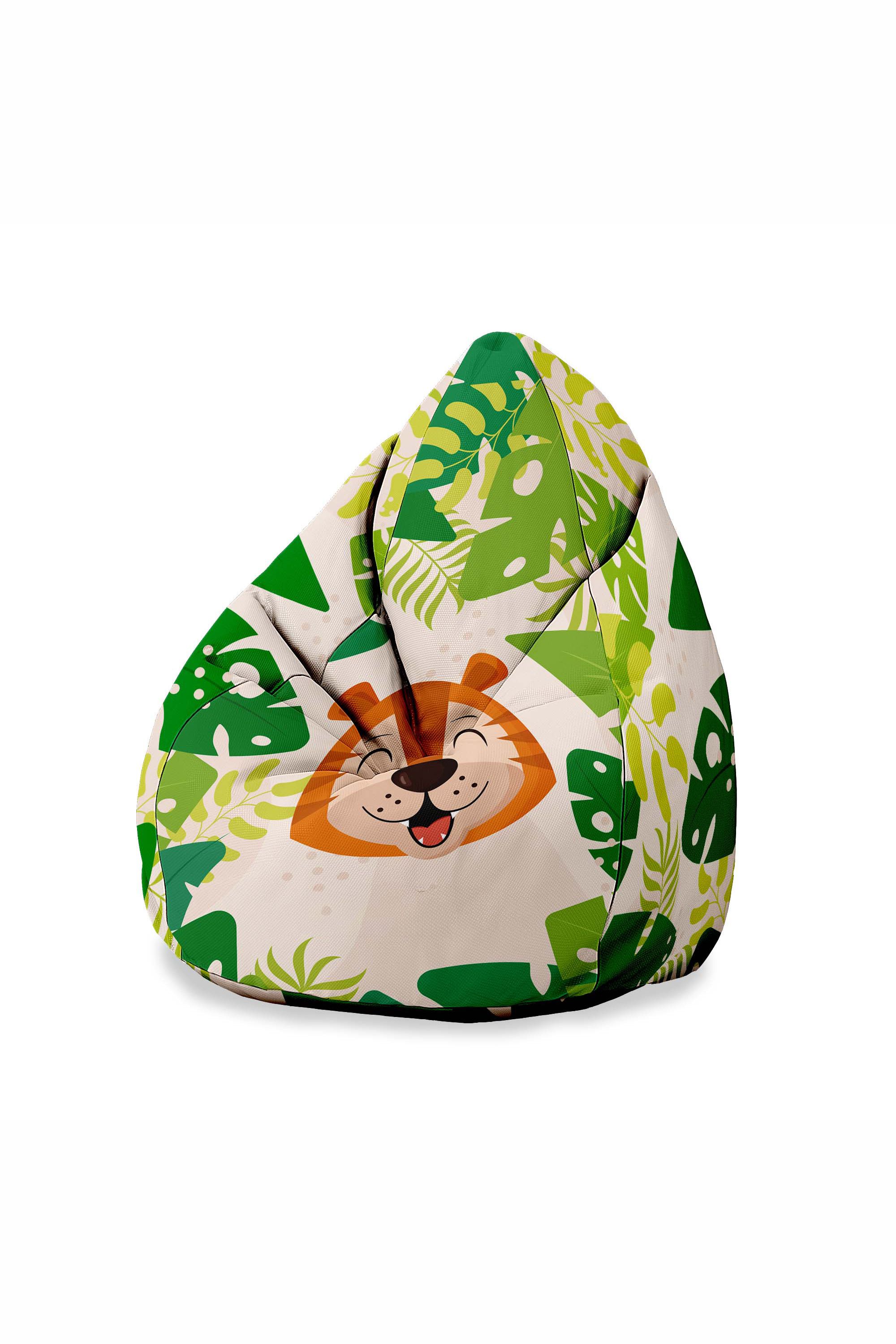 Puf dziecięcy Happy Tiger PERSONALIZACJA
