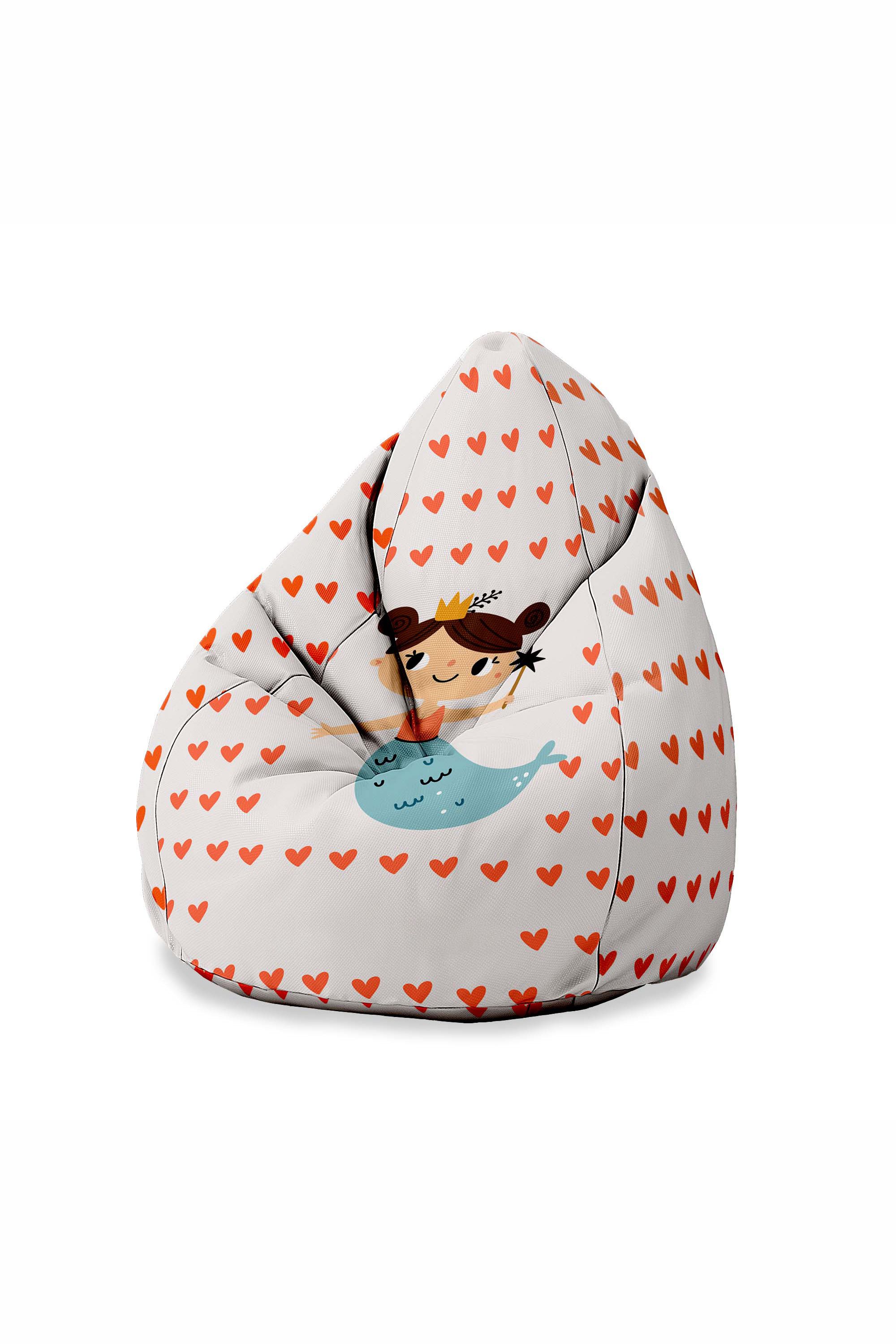 Puf dziecięcy Mermaids PERSONALIZACJA