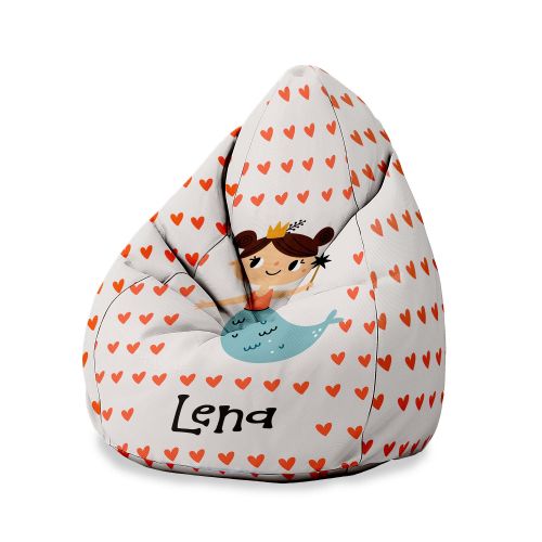 Puf dziecięcy Mermaids PERSONALIZACJA
