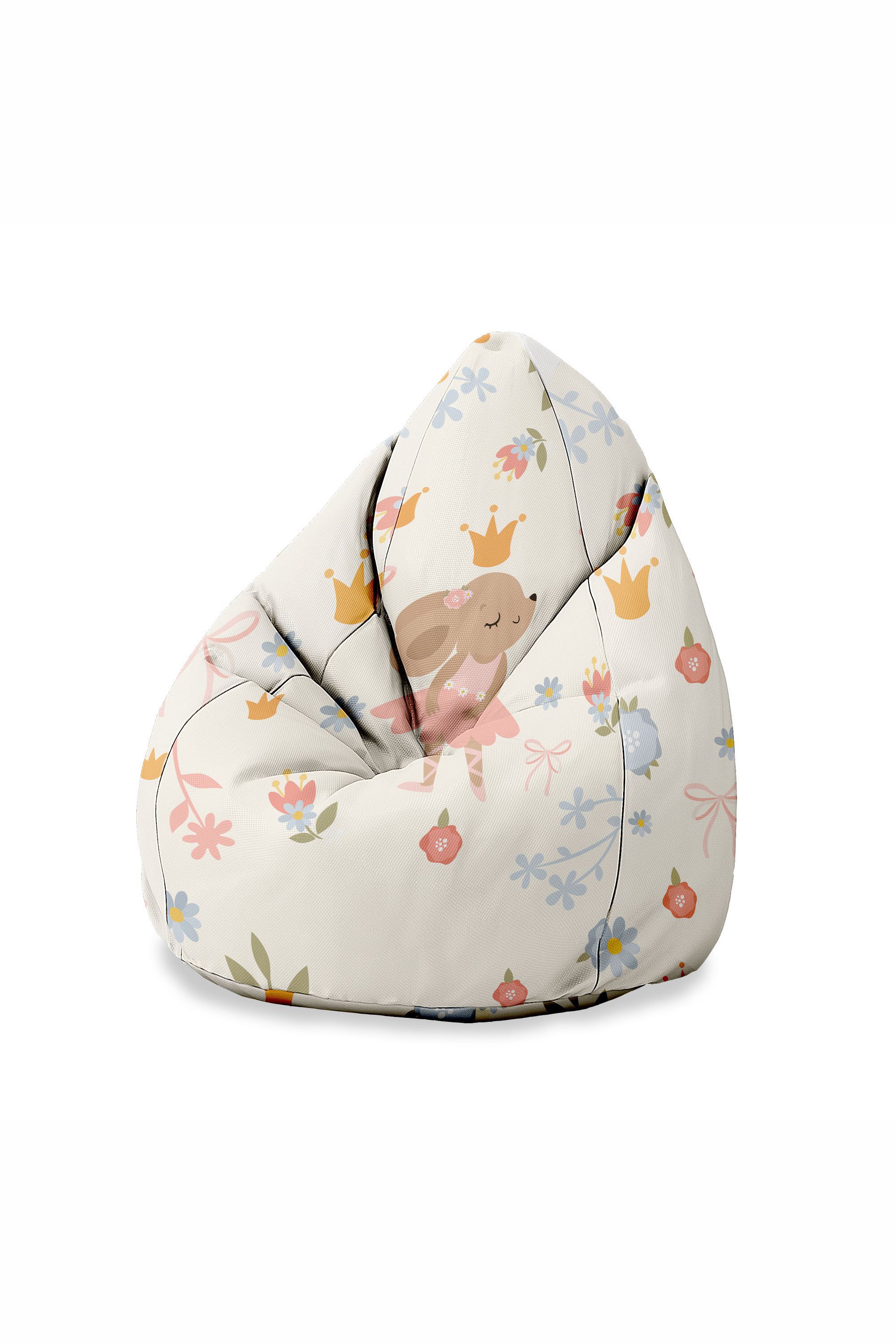 Puf dziecięcy Mouse Ballerine PERSONALIZACJA