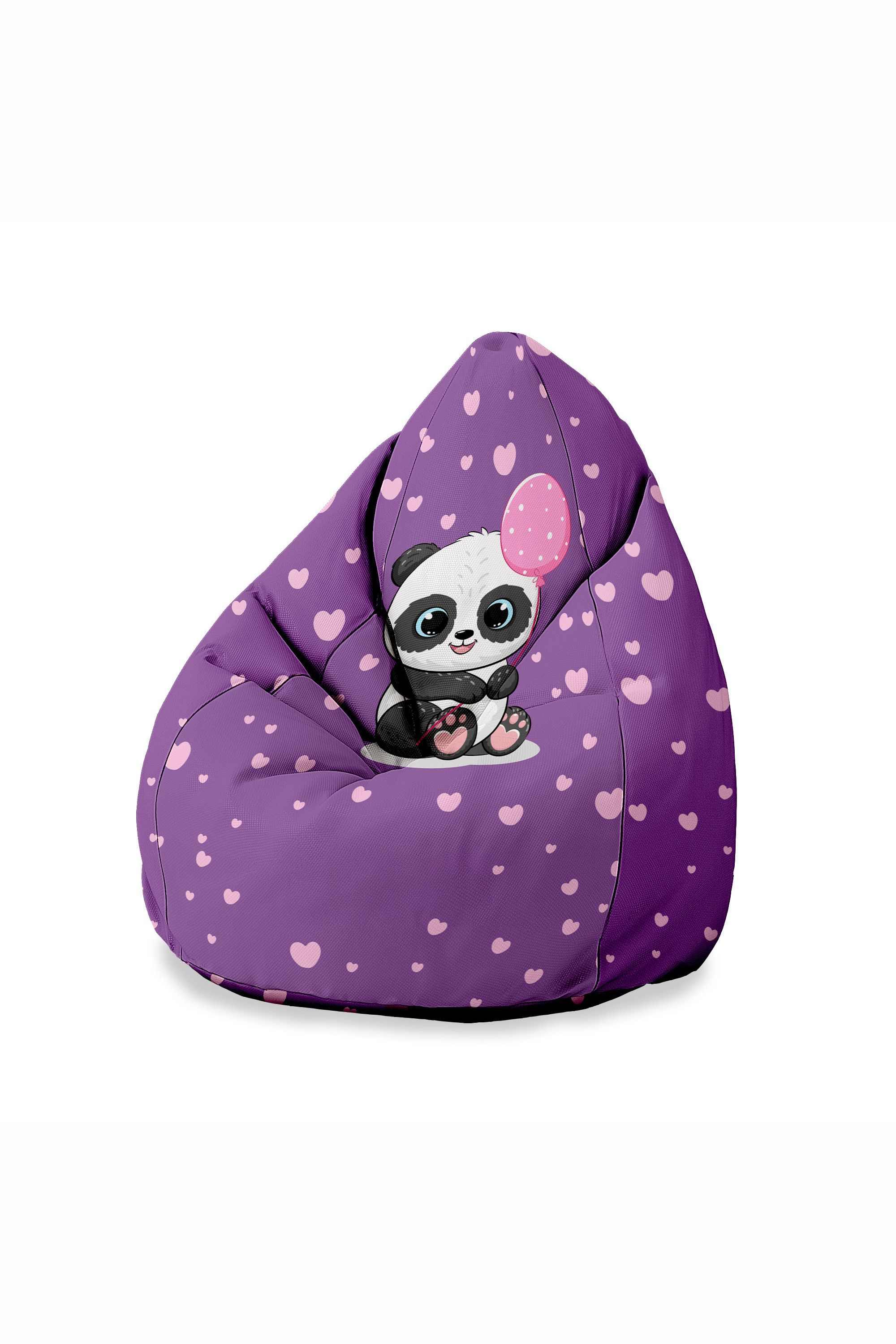 Puf dziecięcy Panda PERSONALIZACJA