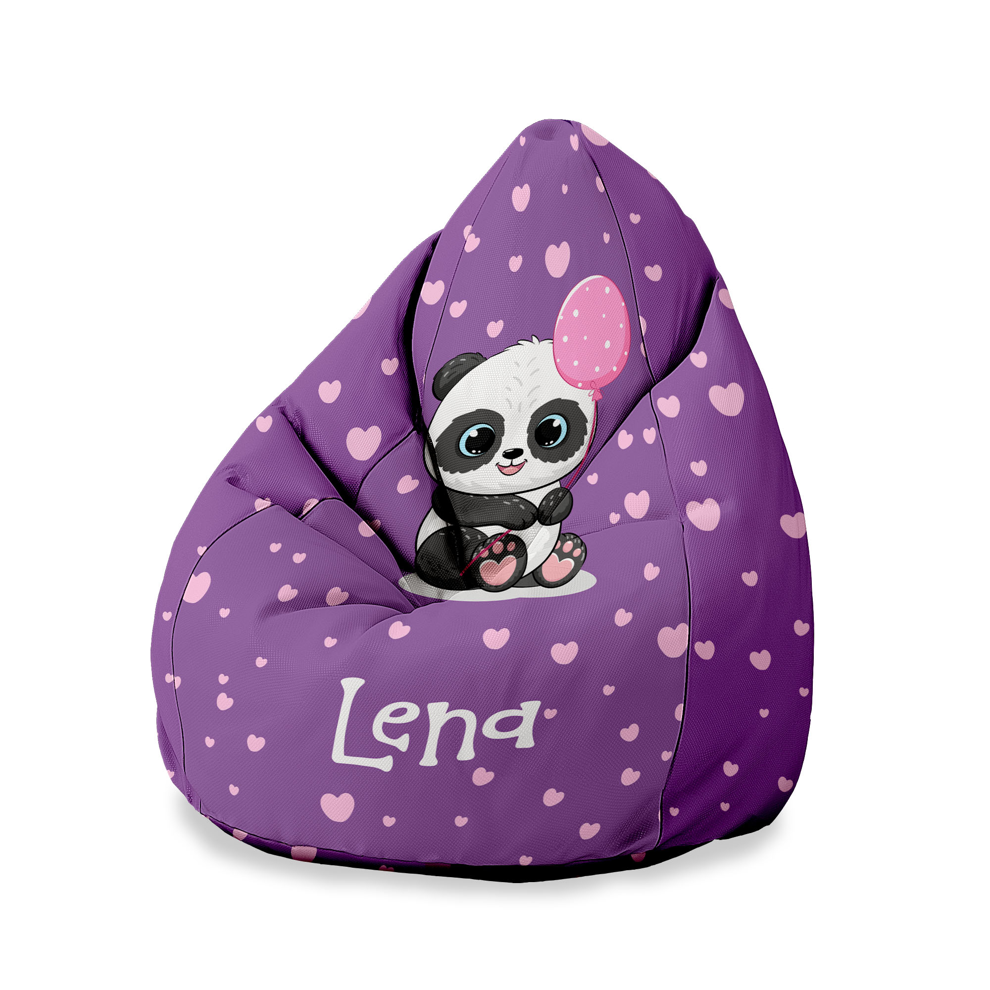 Puf dziecięcy Panda PERSONALIZACJA