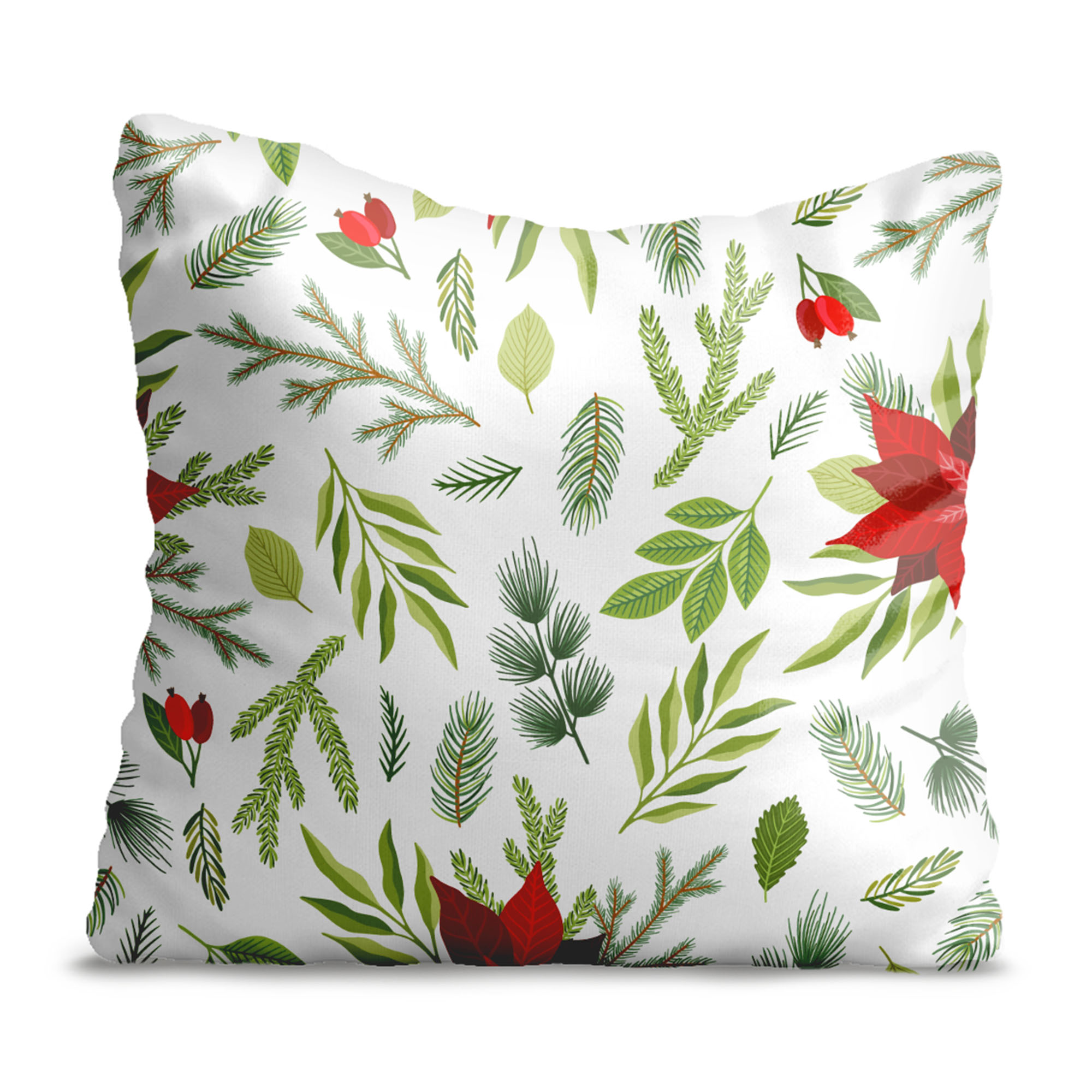 Poduszka Blooming Poinsettia