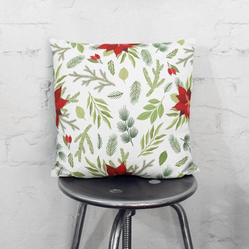 Poduszka Blooming Poinsettia