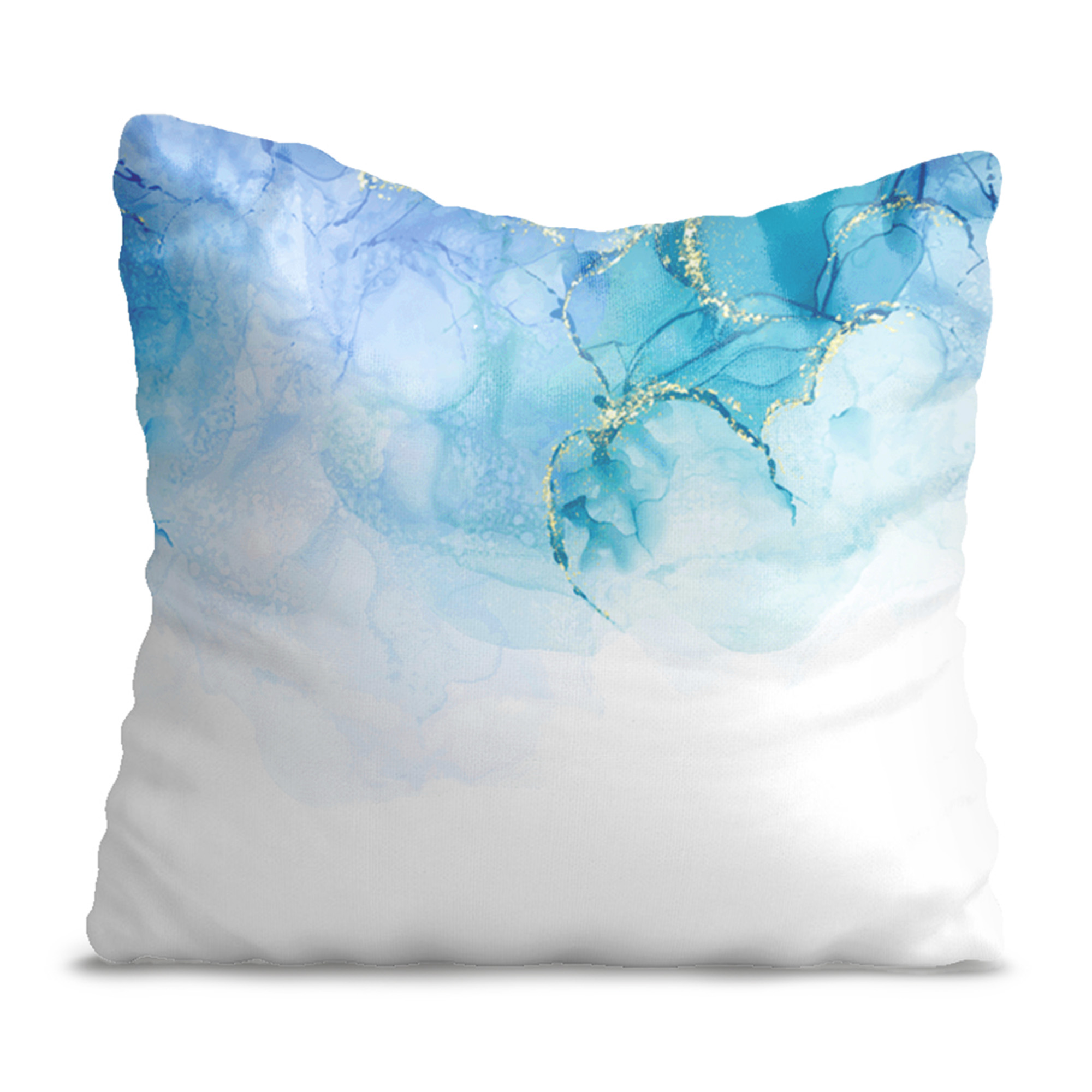 Poduszka Blue Marmur